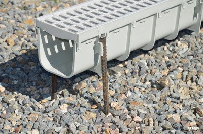 Channel drains for pool deck by Super Pools in Wichita KS