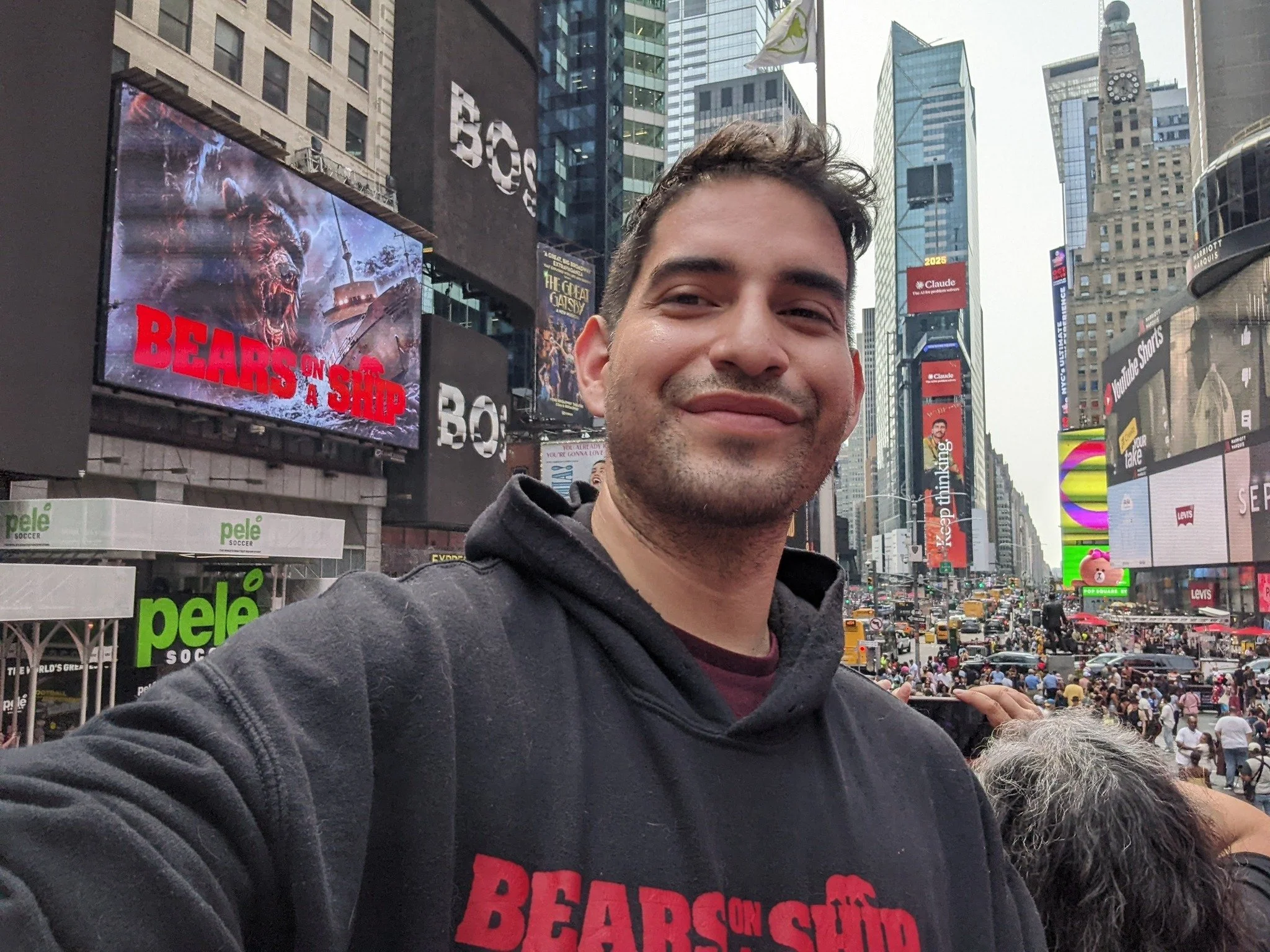 Eduardo Castrillo Times Square Bears on a Ship