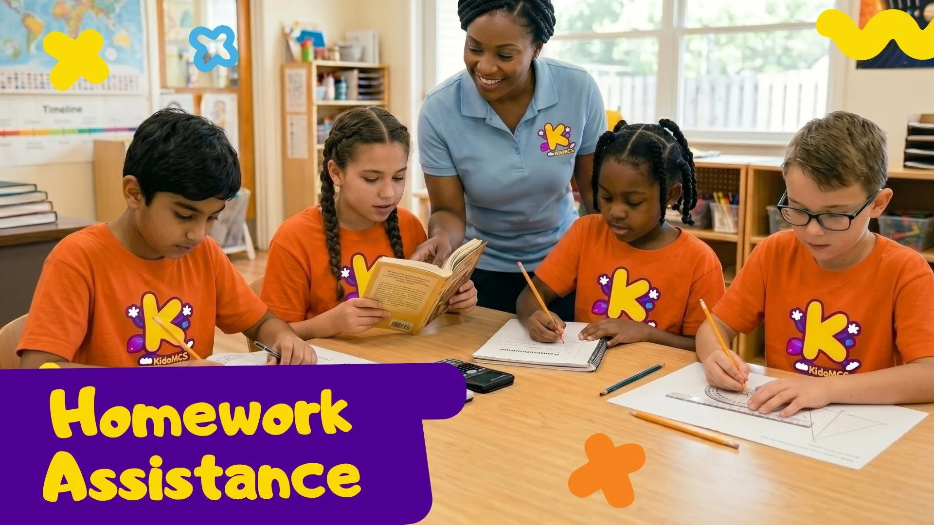 We provide guidance and support to help children complete their homework, strengthen academic skills, and build confidence as independent learners.