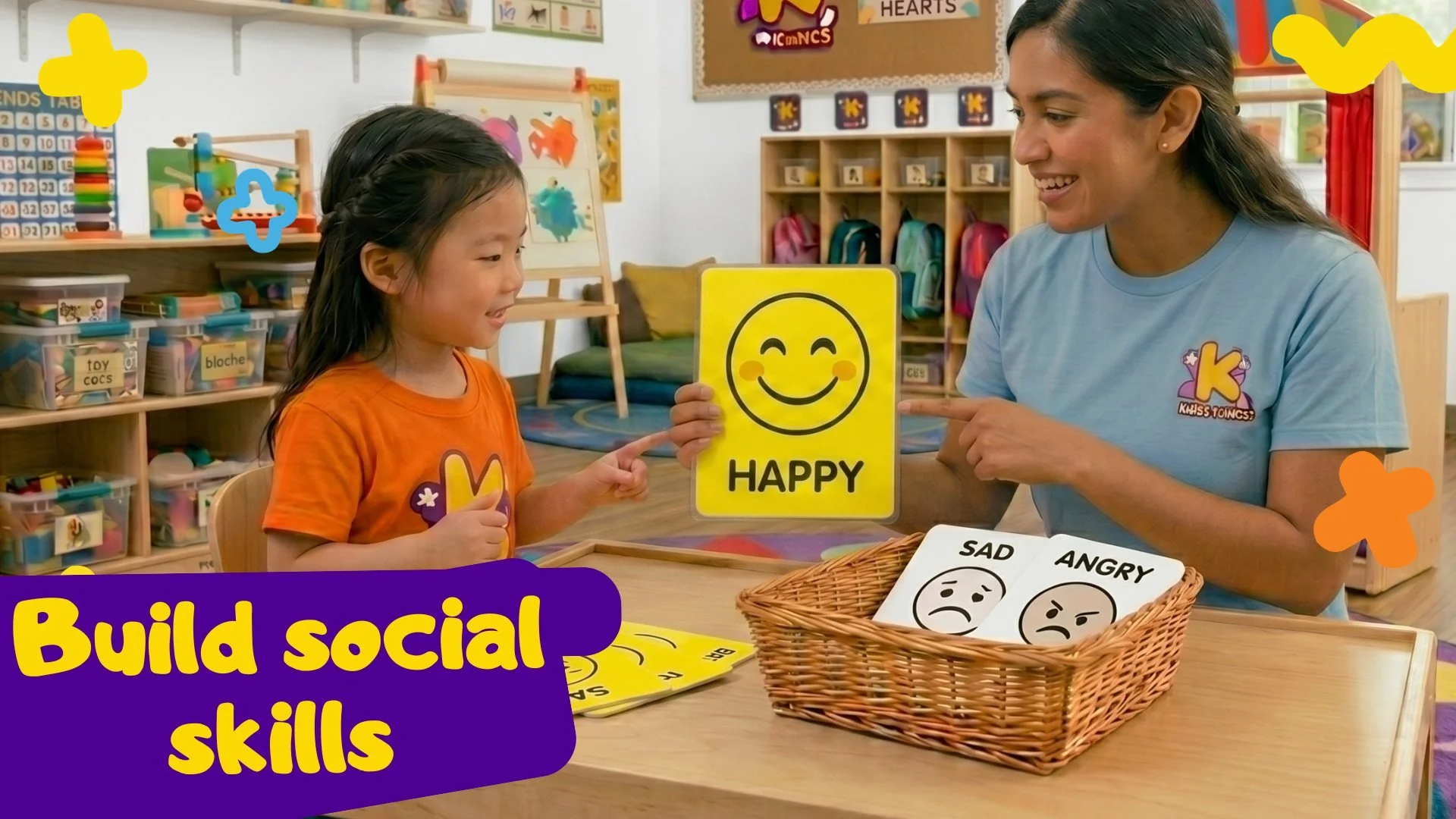 Children learn to share, take turns, express their feelings, and build positive friendships in a caring and supportive environment.