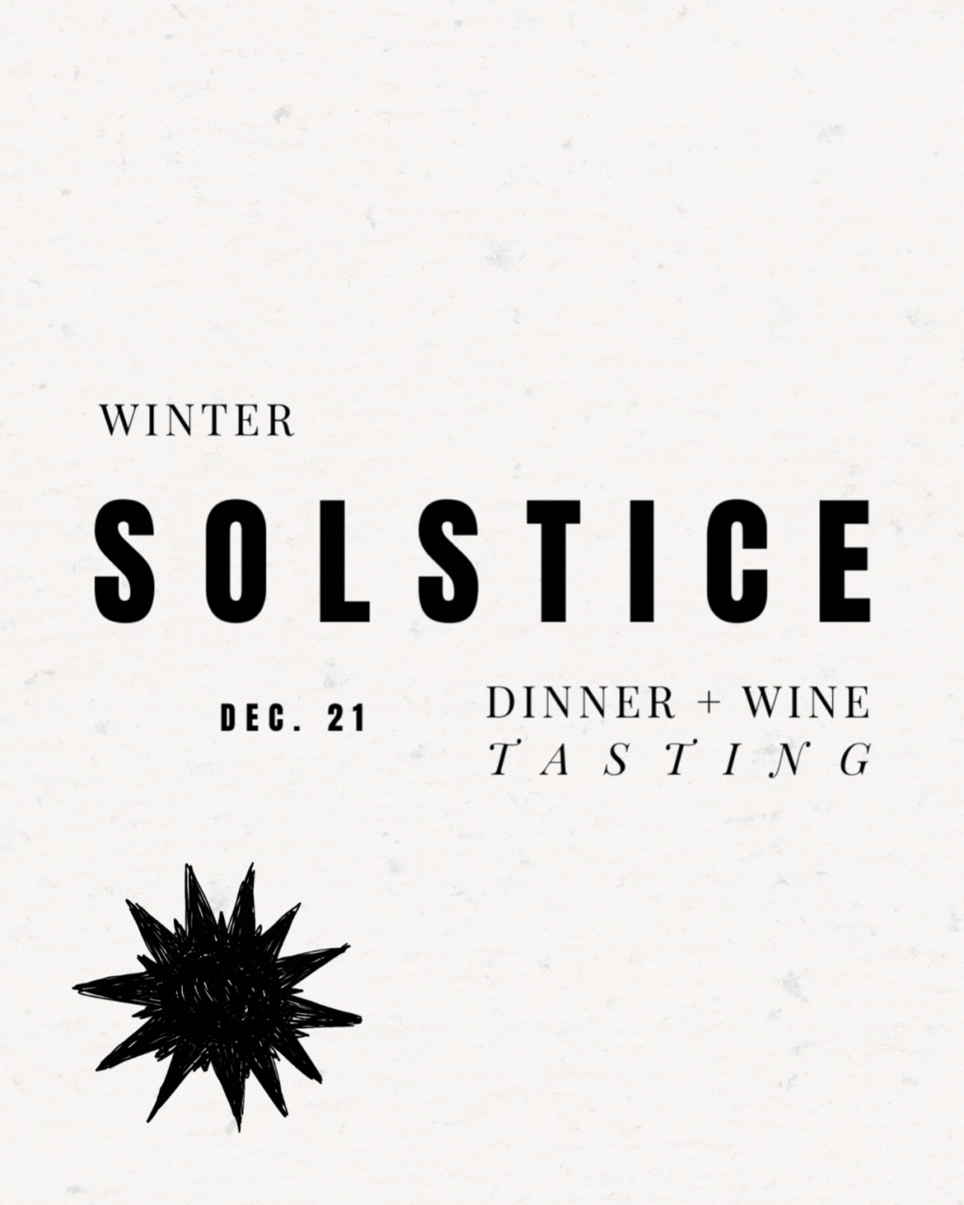 Solstice Dinner