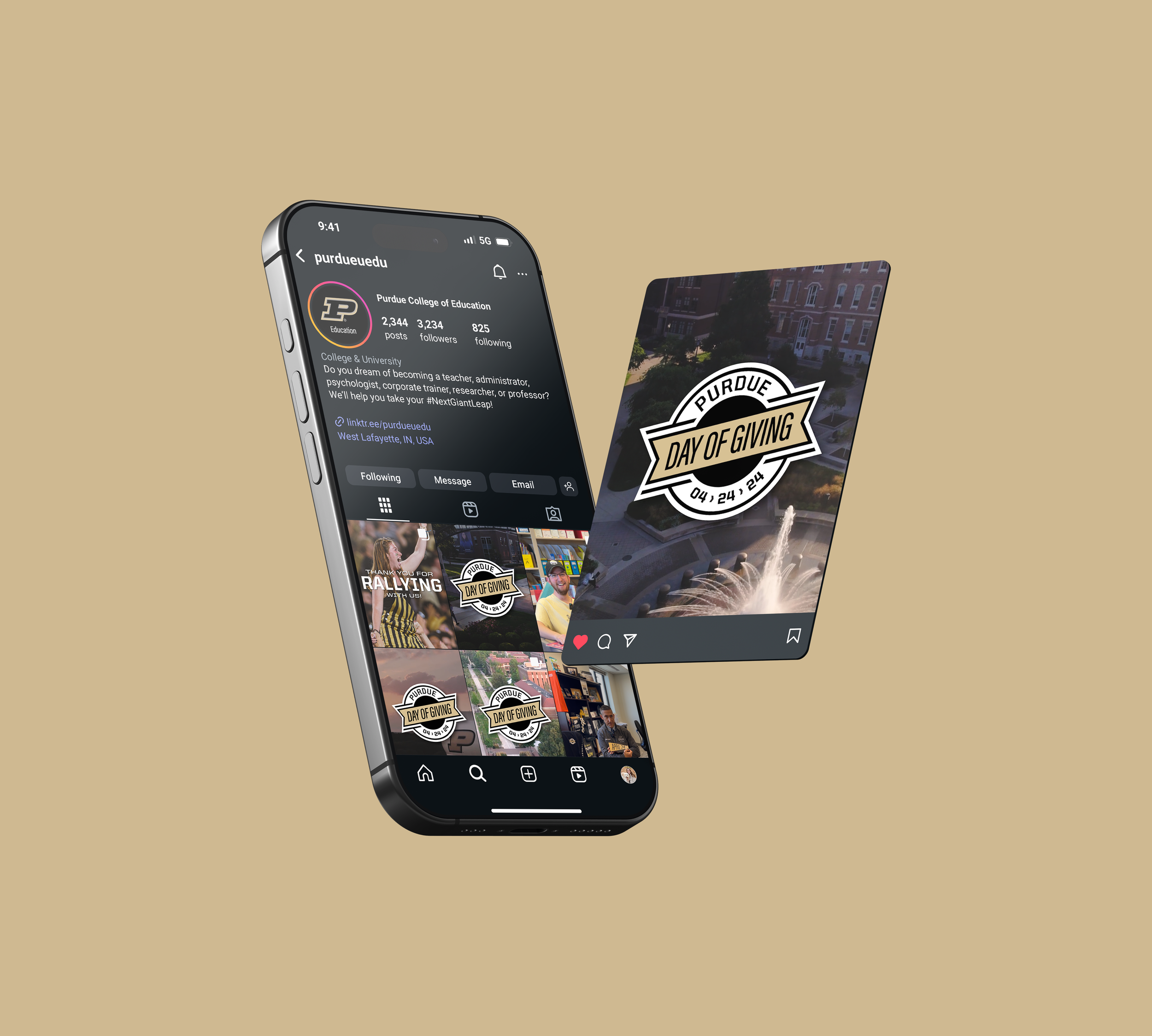 Purdue University® | Purdue® Day of Giving 2024: Social Media Campaign