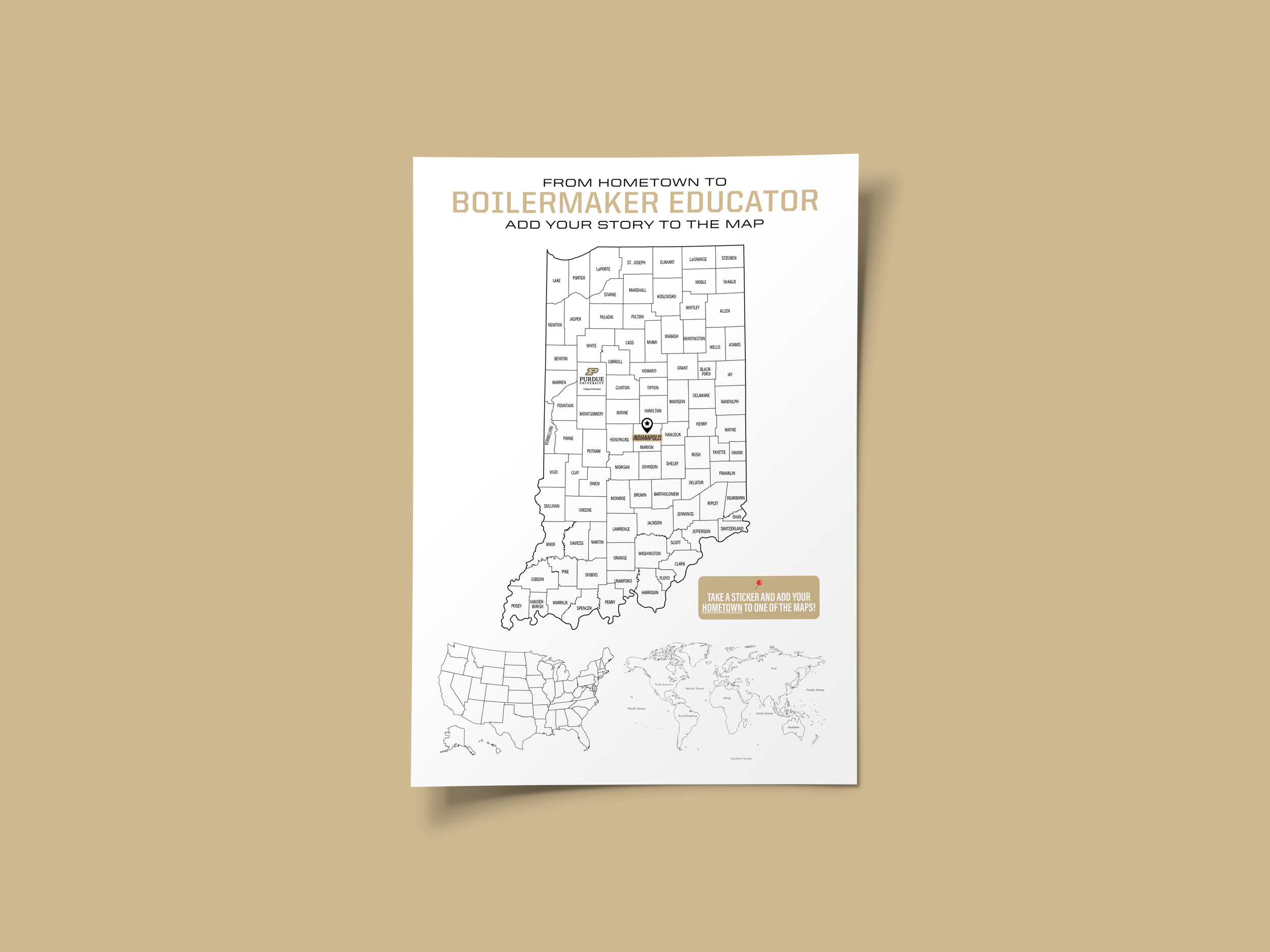 Purdue University® | From Hometown to Boilermaker Educator: Boiler Gold Rush Welcome Activity