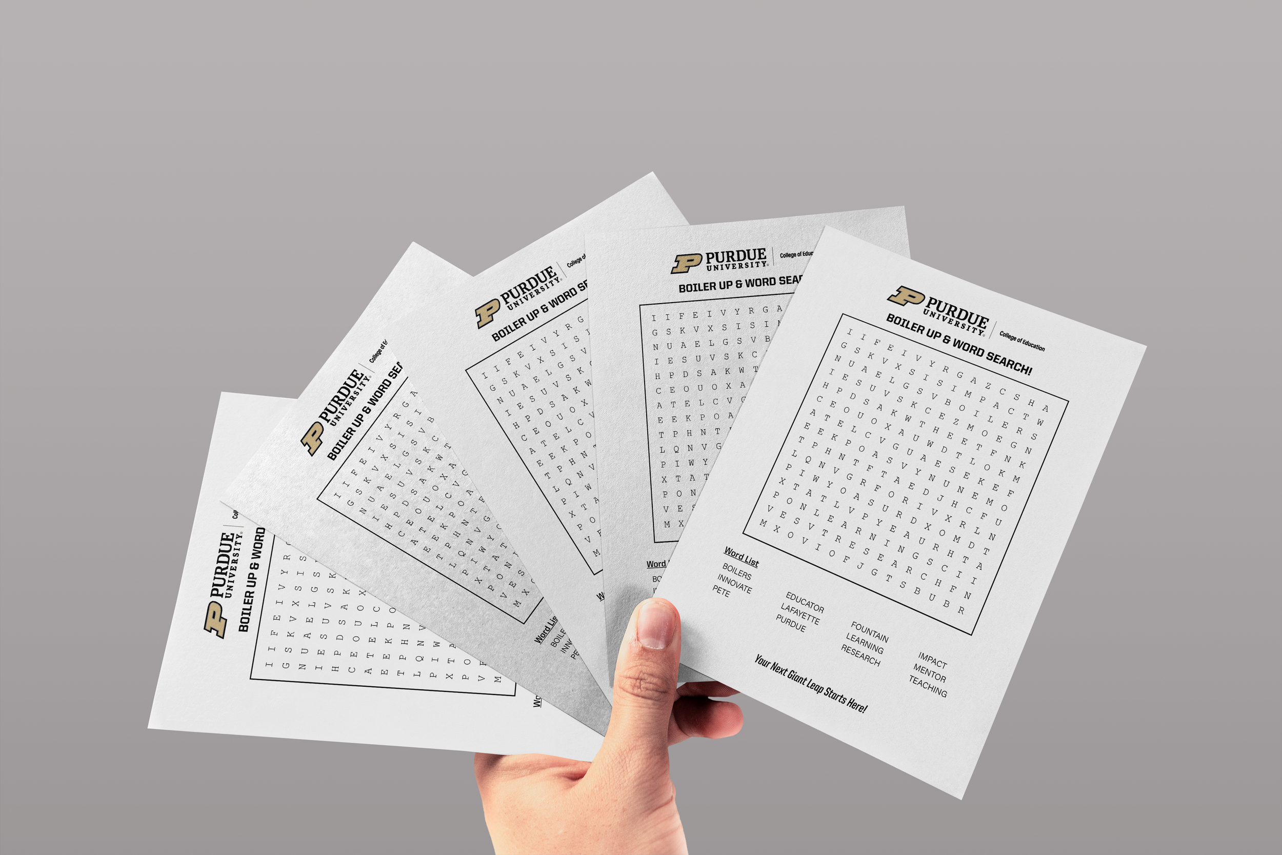 Purdue University® | Boiler Up® & Word Search!: Boiler Gold Rush Welcome Activity