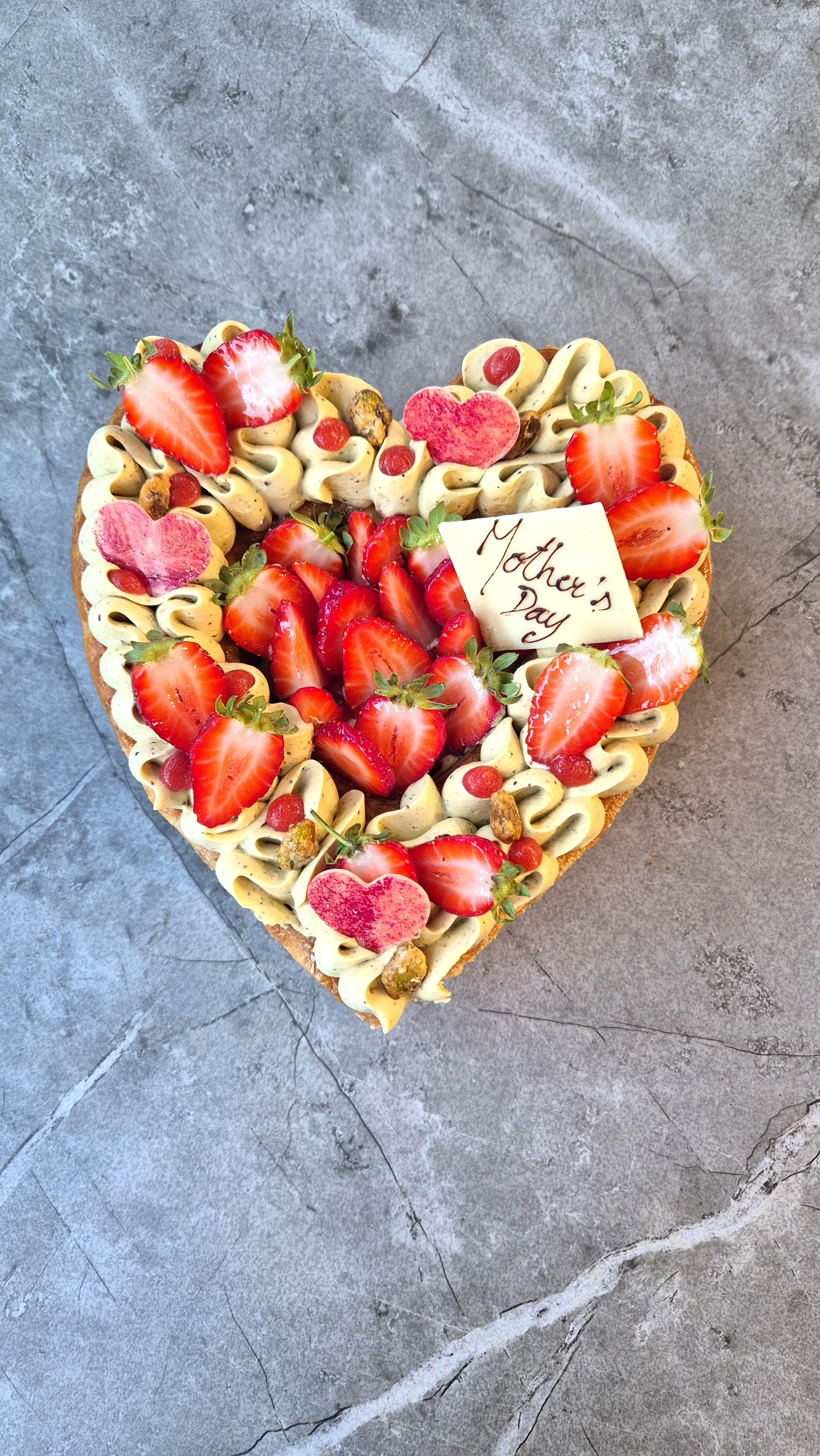 Mother's Day Heart Mille Feuille