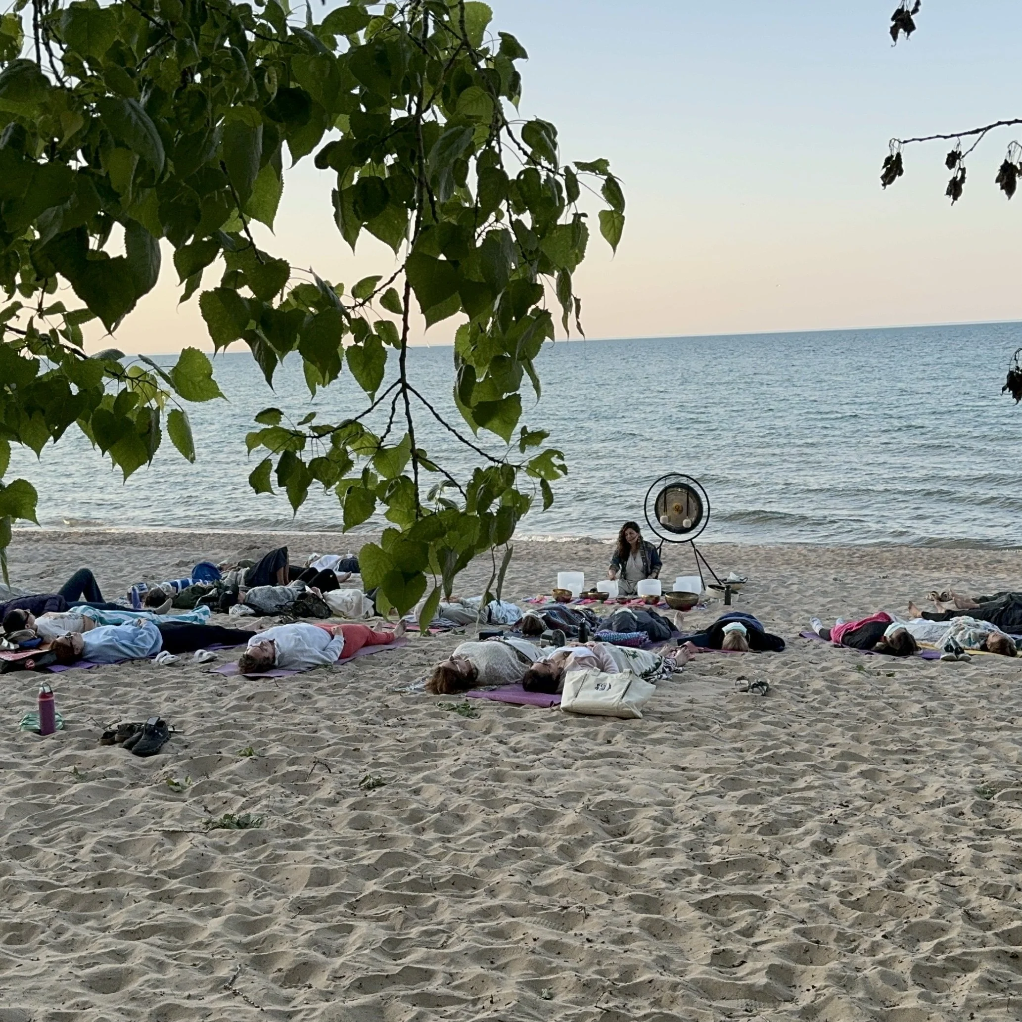 Spring Sound Bath by the Lake