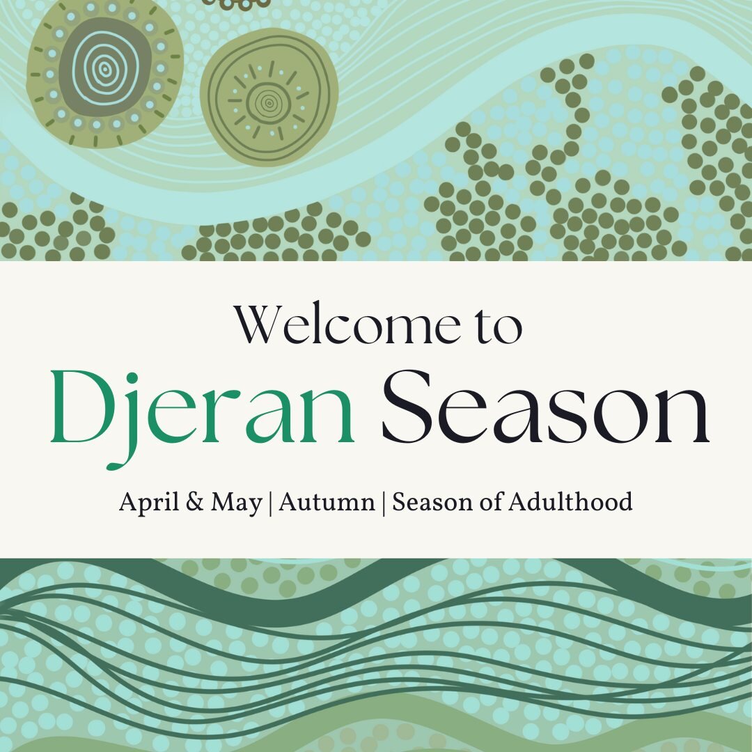 April &amp; May - Djeran Season 🌿💚🌦

Just like that, summer has come to a close and we officially embark into Djeran Season/Autumn. Djeran season marks the beginning of the cooler weather and a dewy presence in the early mornings. The winds start 
