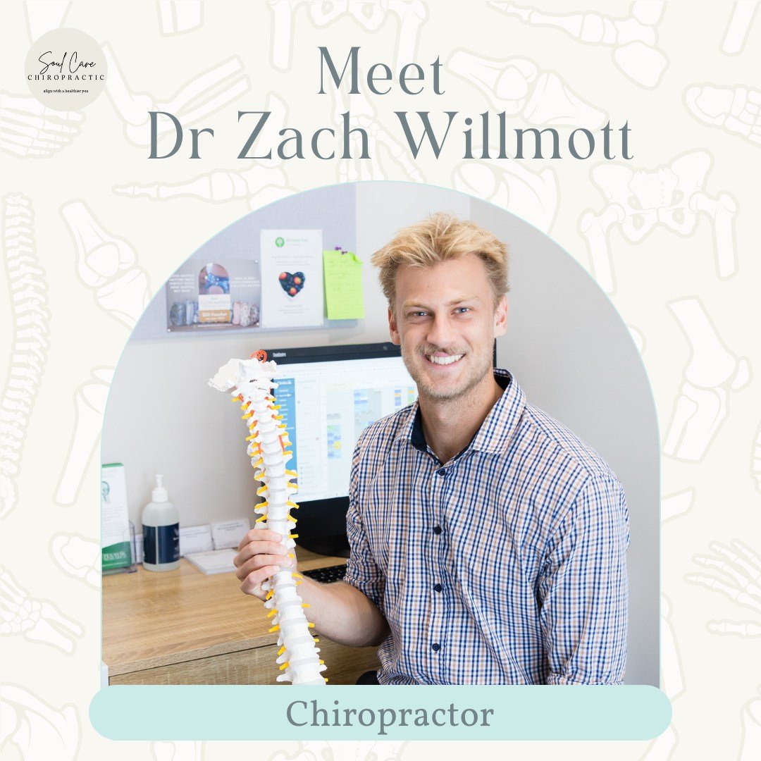 MEET DR ZACH WILLMOTT 👨&zwj;⚕️

As most of you will already know if you come to the clinic, Dr Zach is one of our wonderful Chiropractors here at Soul Care Chiropractic and has been apart of the clinic for over 2 years now.

Zach has always had a pa