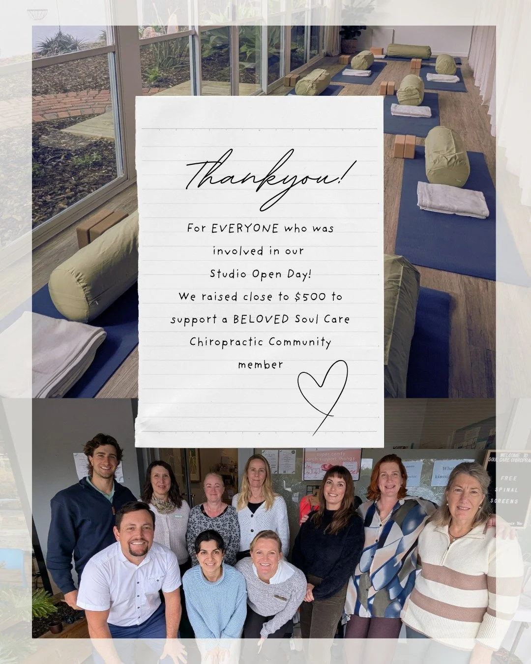 T H A N K Y O U !
A big thank you to everyone who was involved in our Studio Open day on Saturday. 

To everyone who joined one of our classes or 1-1 sessions
To those who came down to enjoy the atmosphere and have a good chat
To anyone who donated m