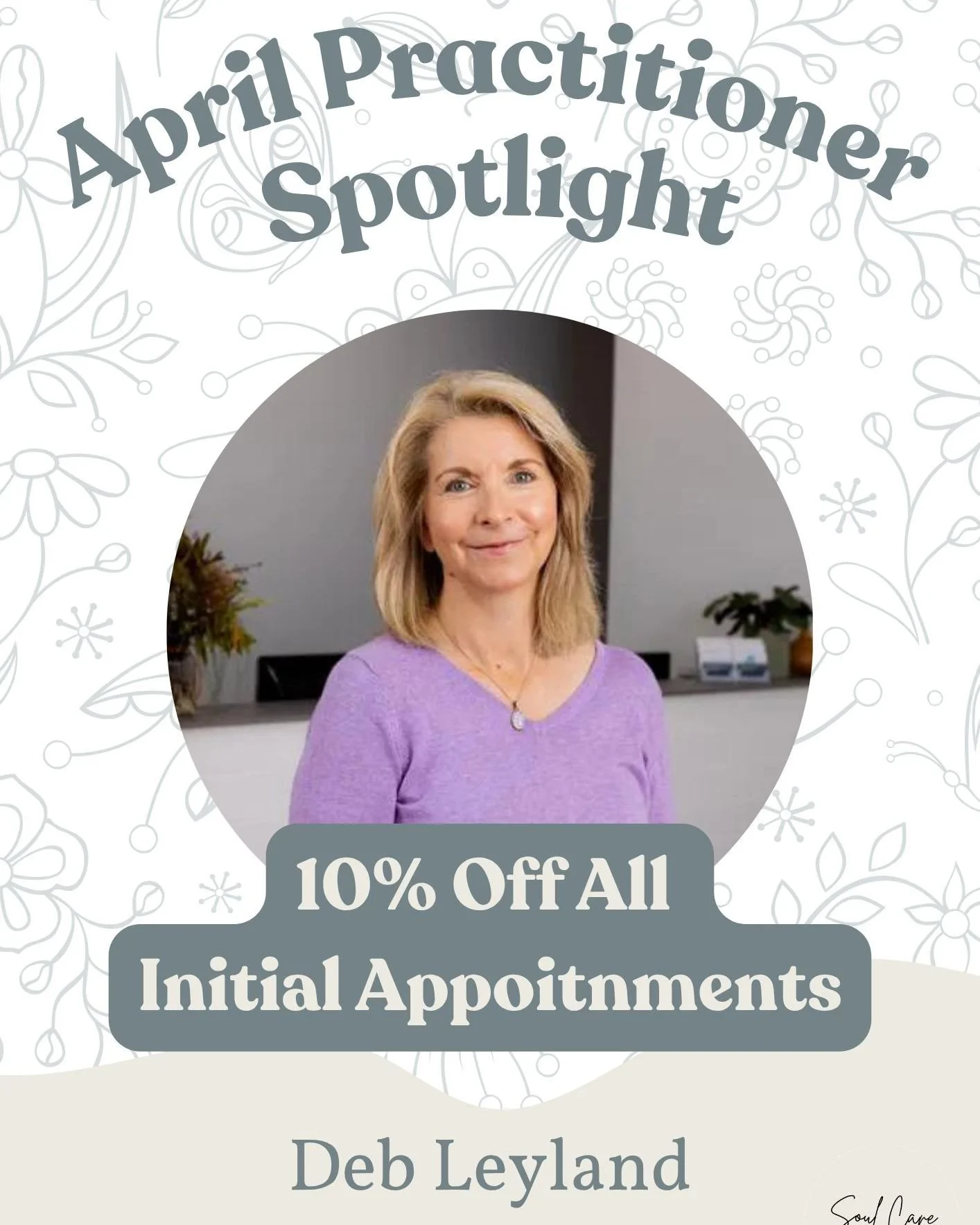 April Special!
For the month of April Deb is offering 10% off her Initial Consults for New Patients

Who is Deb?

Deb is our in house nutritionist who utilizes her training in the QEST4 machine, GAPS diet and more to help you understand the underlyin