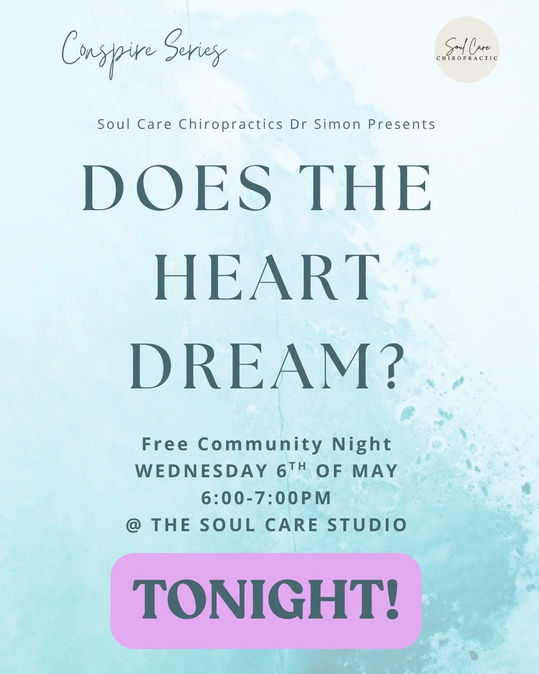 Feeling the pull for deeper connection lately?
Our new Soulcare Community Nights are here&mdash;designed to bring people together for
meaningful conversations, fresh perspectives, and a little bit of magic on an ordinary
evening.

We&rsquo;re kicking