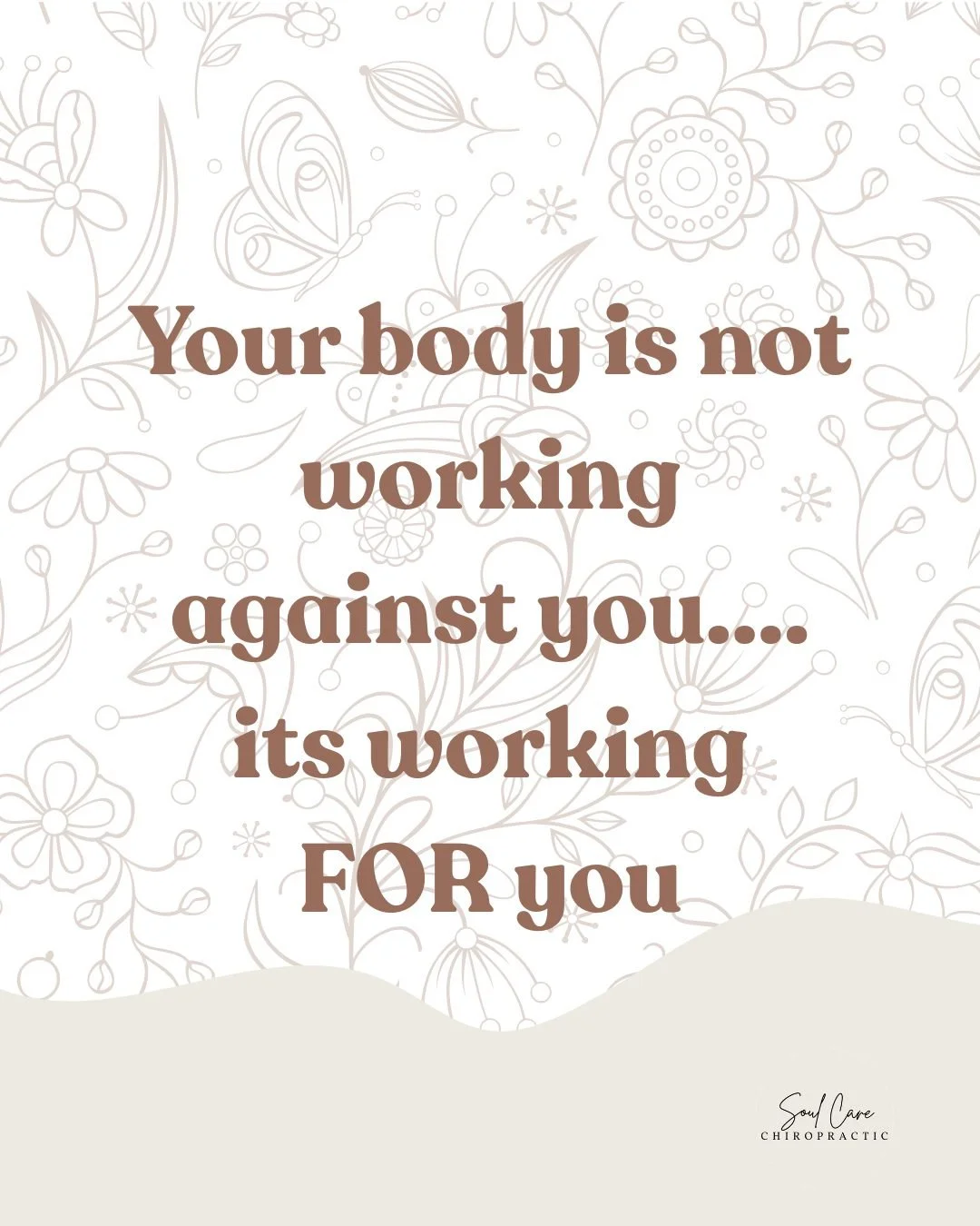 Your body is not working against you 🤍

It&rsquo;s easy to forget &mdash; especially when things feel off &mdash; that your body is always trying to move toward healing.
Every symptom, every sensation, every signal&hellip; is part of a conversation.