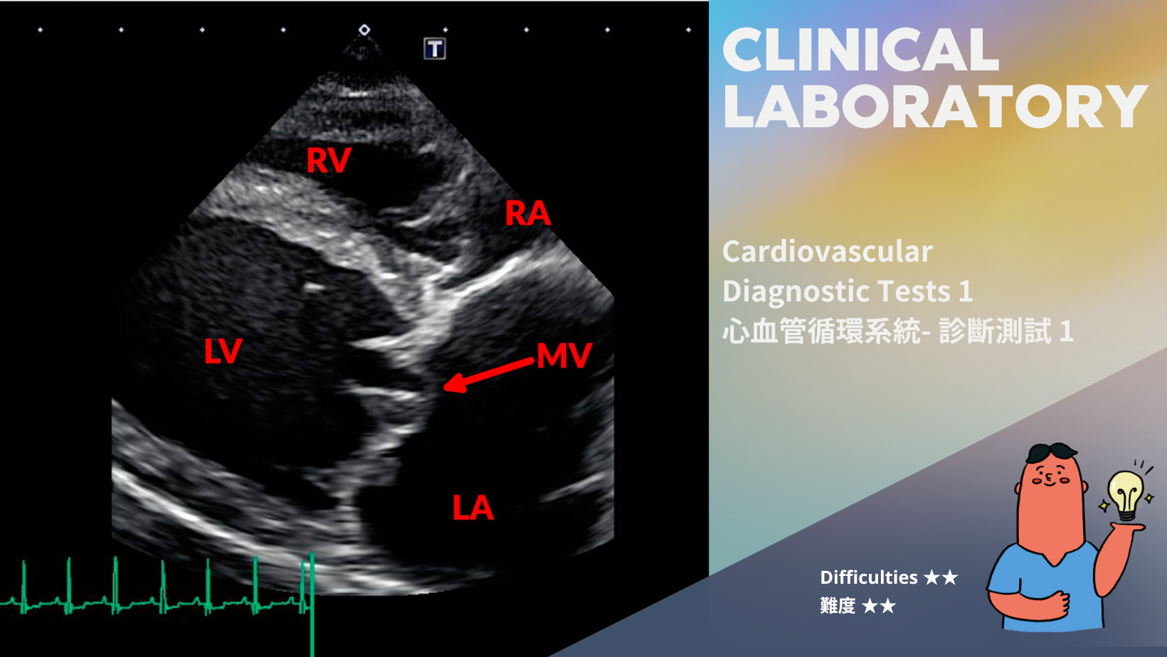 Cardiovascular/ Circulatory System - Diagnostic tests 1 | 心血管循環系統- 診斷測試 ...