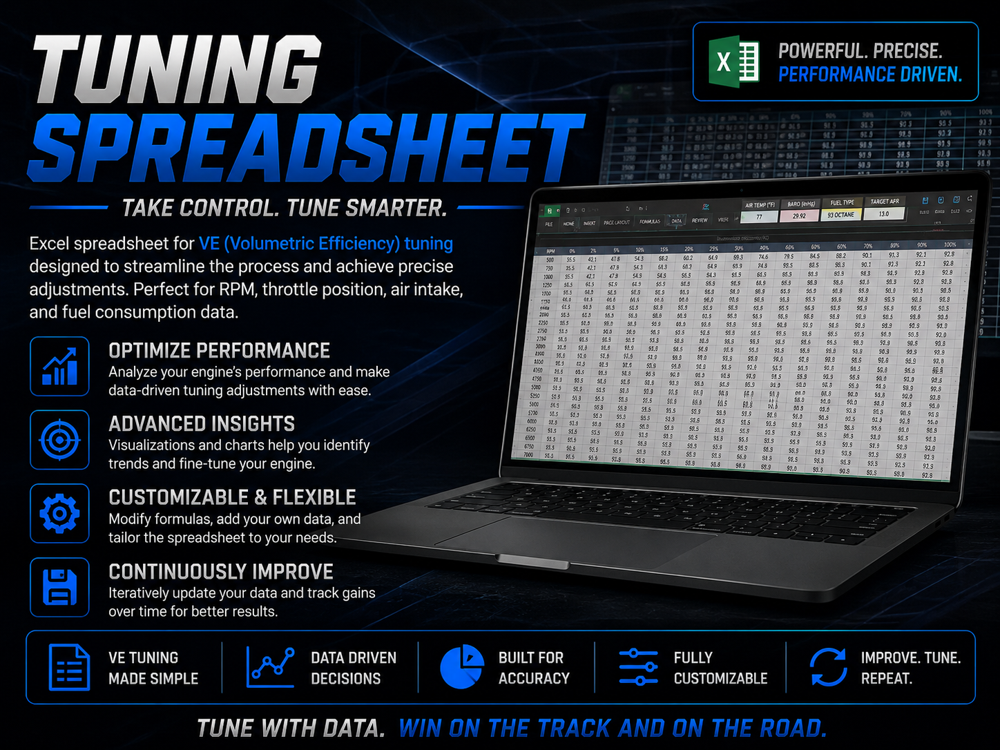 Tuning Spreadsheet