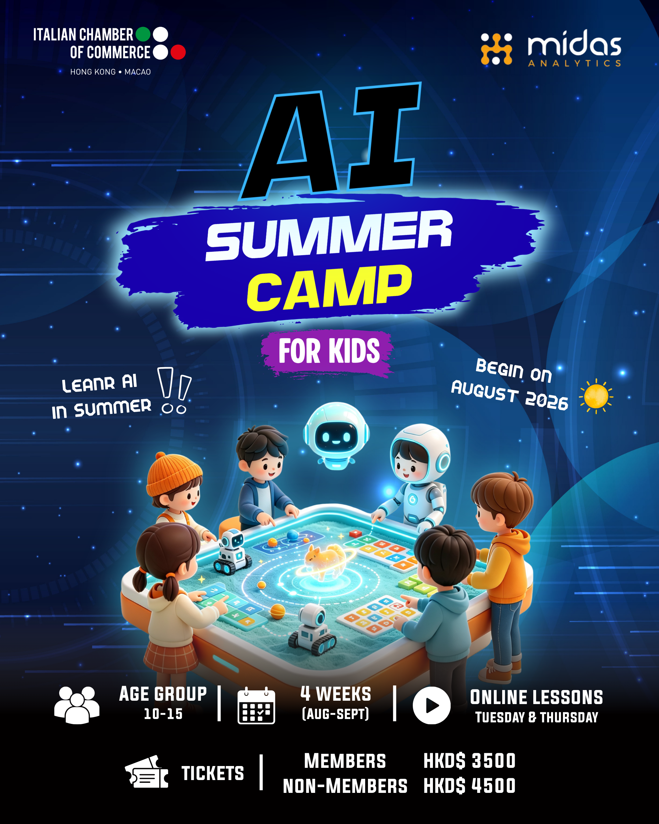 AI Summer Camp For Kids!