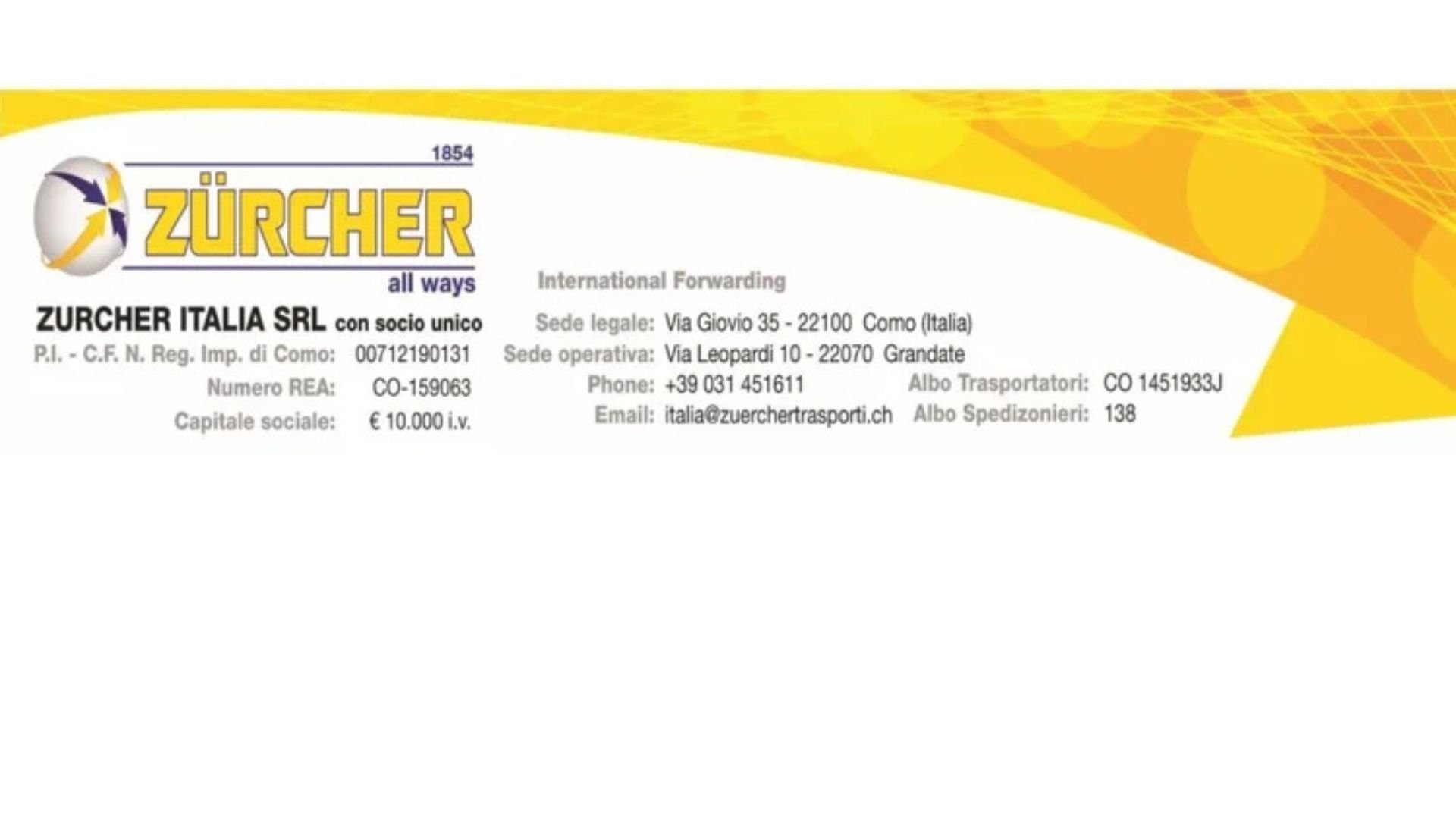 ZURCHER ITALIA SRL