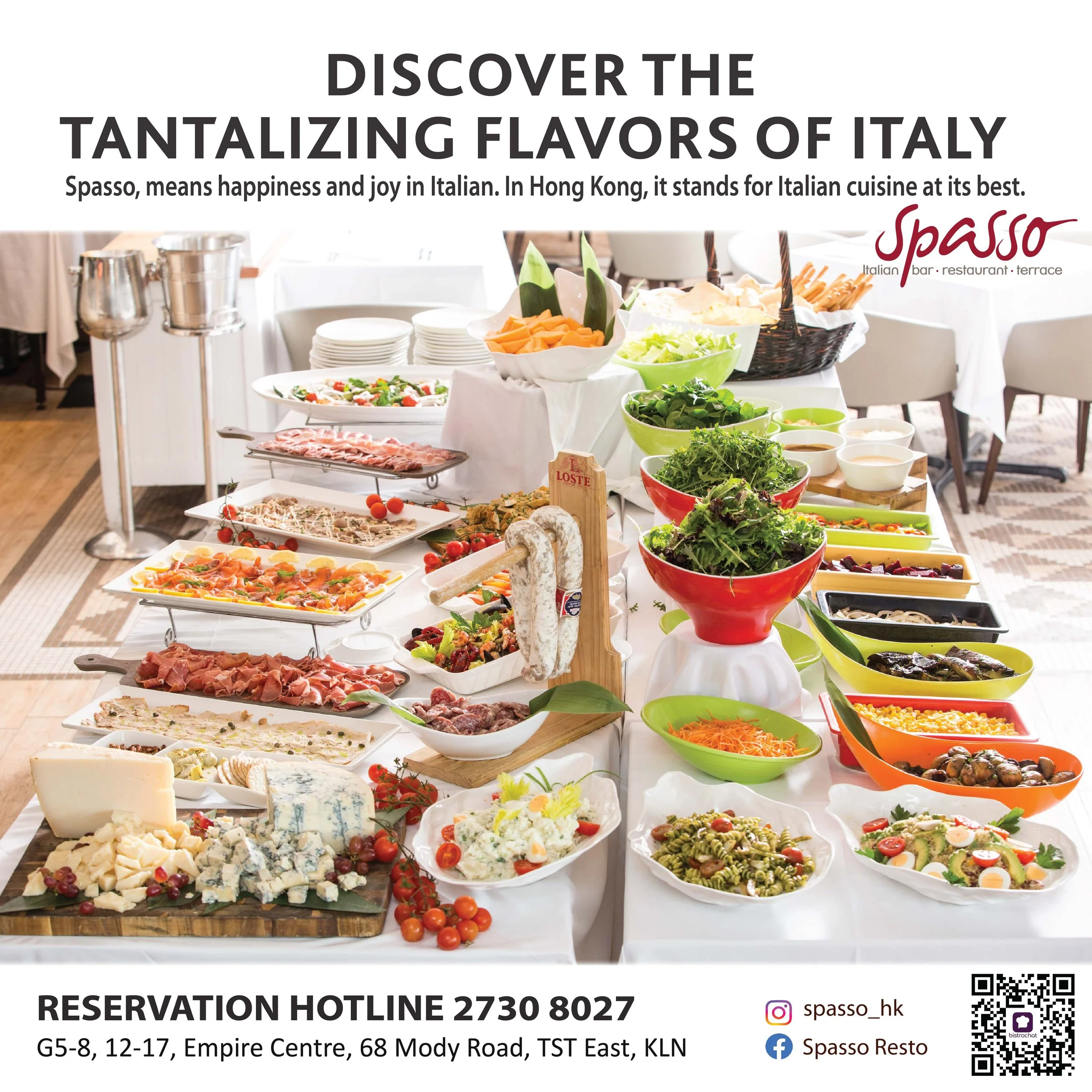 Spasso – Italian Bar Restaurant Terrace