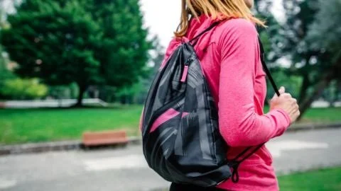 Sew a drawstring backpack at North Lakes Library