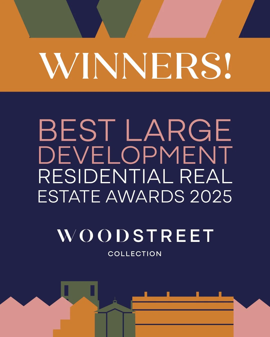 We won! 🏆 

The Wood Street Collection has officially won Best Large Residential Development at The Yorkshires 2025!

A huge thank you to everyone who&rsquo;s helped bring new life to Wakefield&rsquo;s Civic Quarter, from the design and build teams 