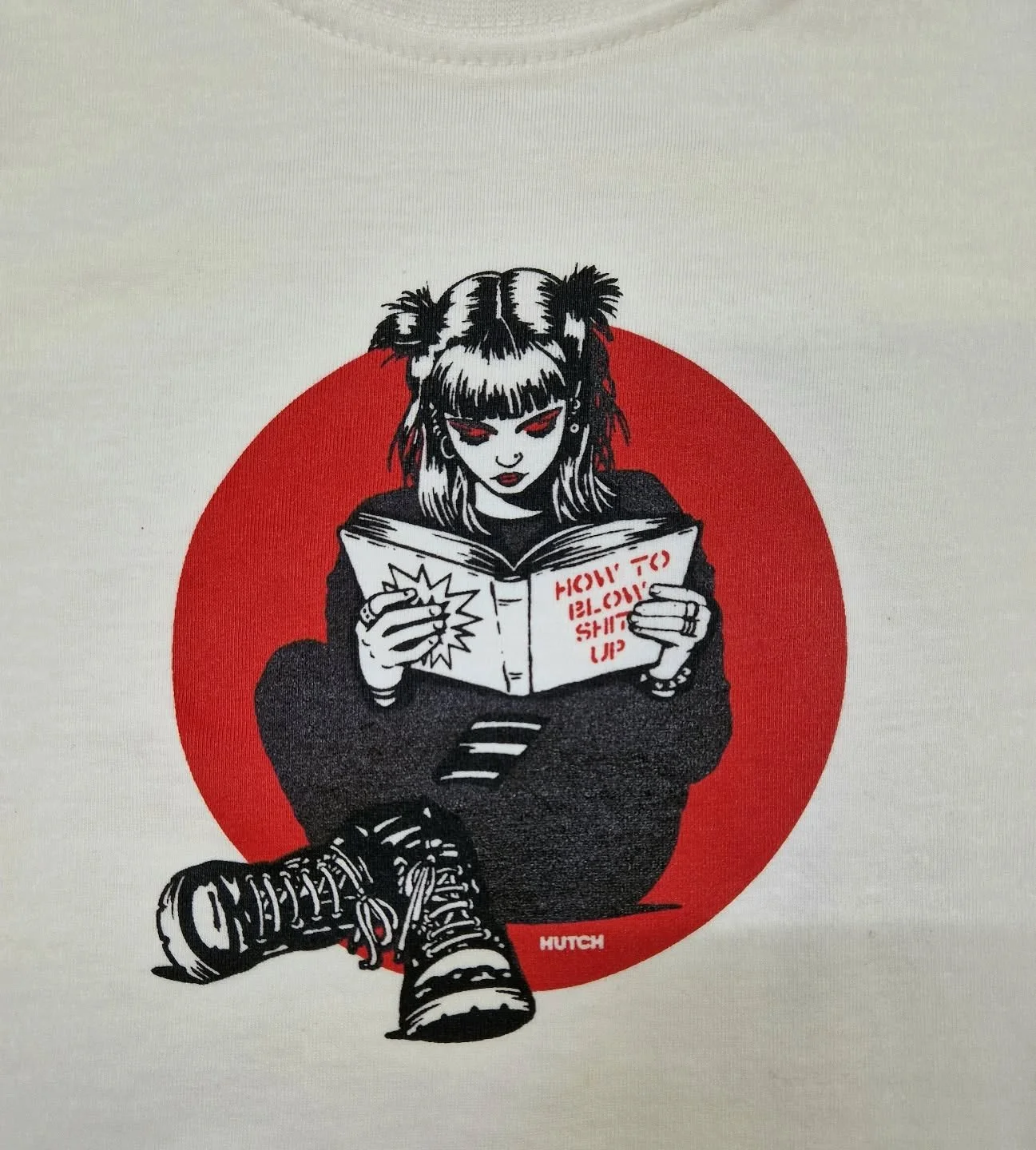 How To, for @hutchpiece 
Screen print on T.
#ink