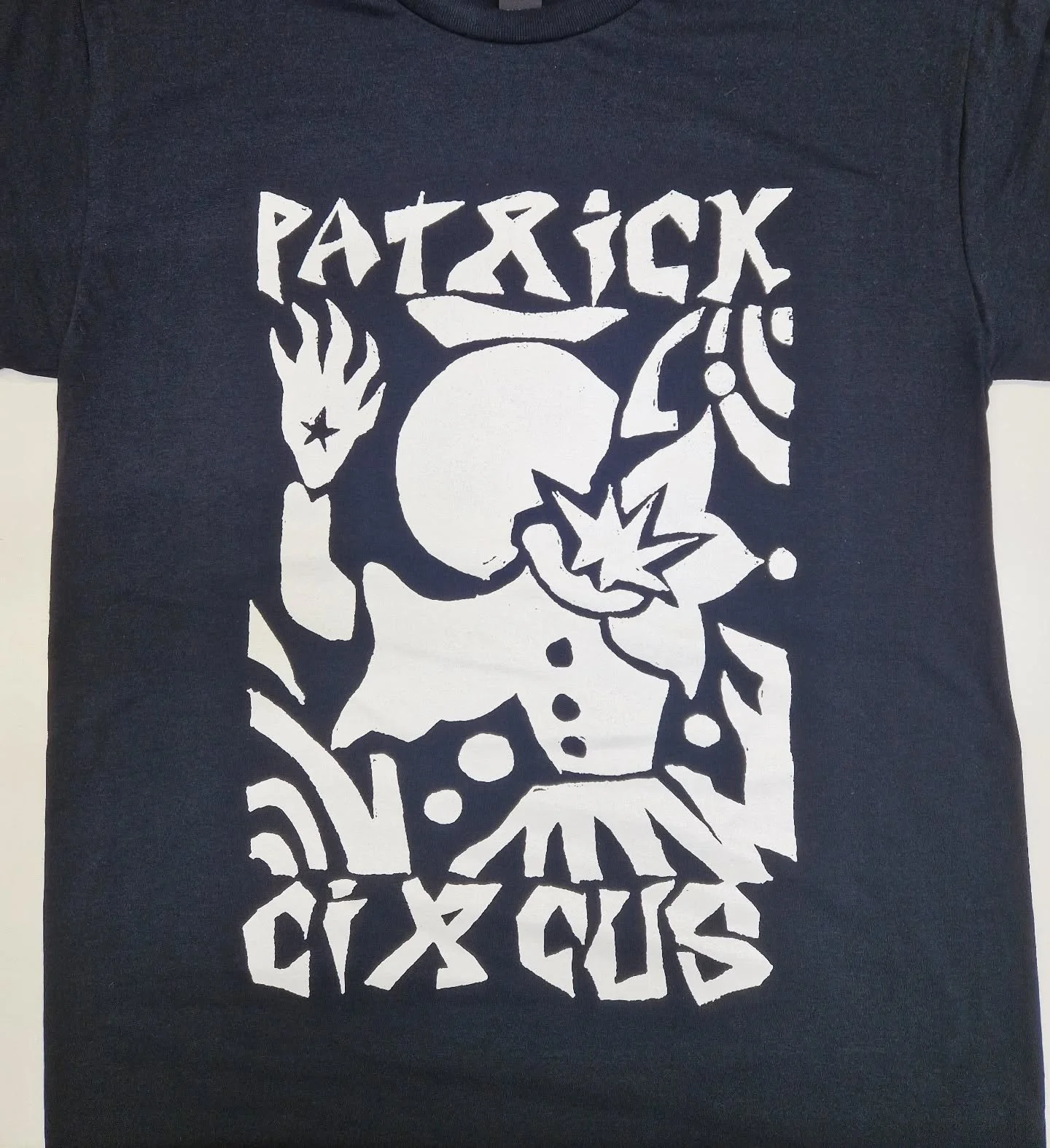 One of the designs printed for Patrick Circus