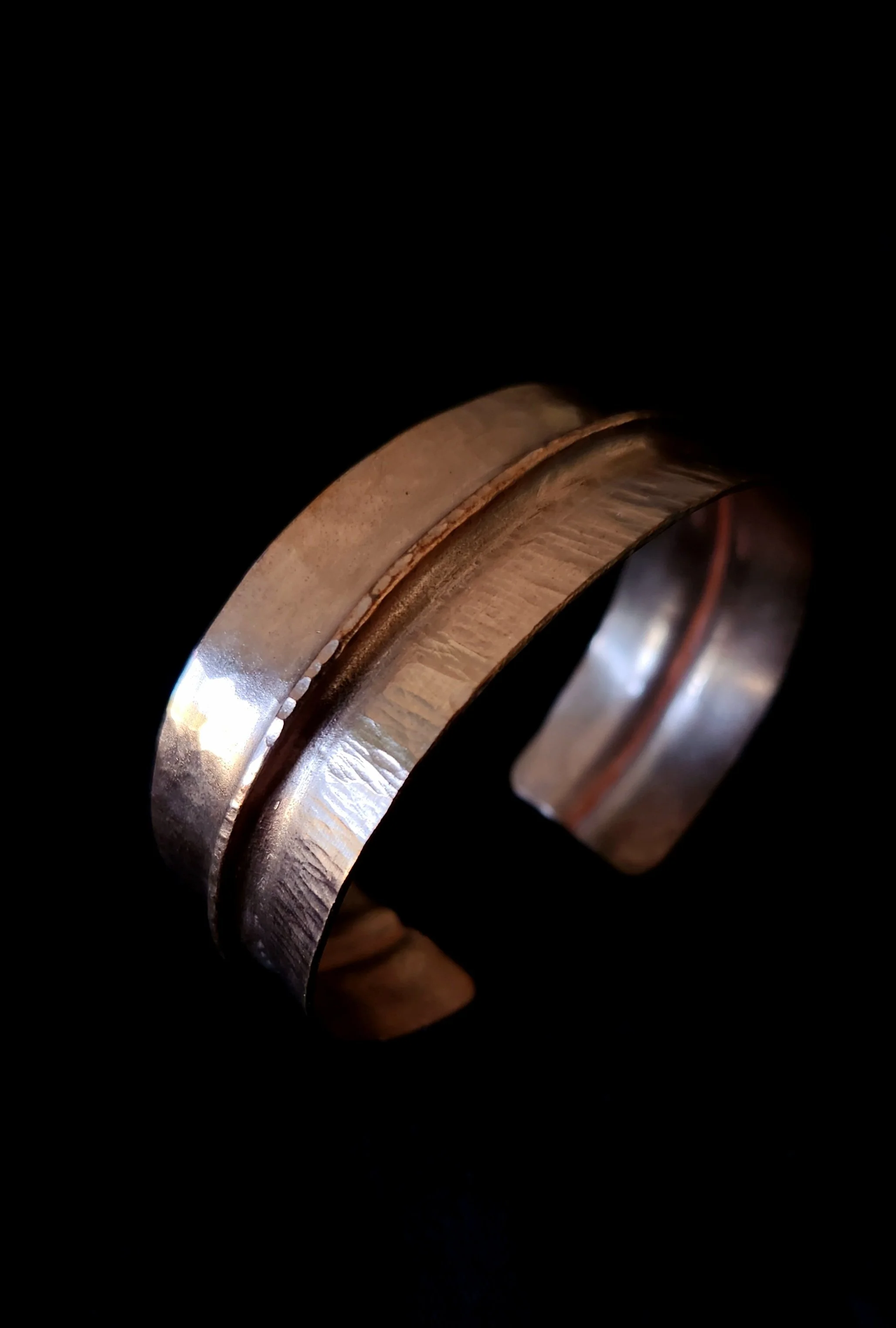 handmade copper cuff