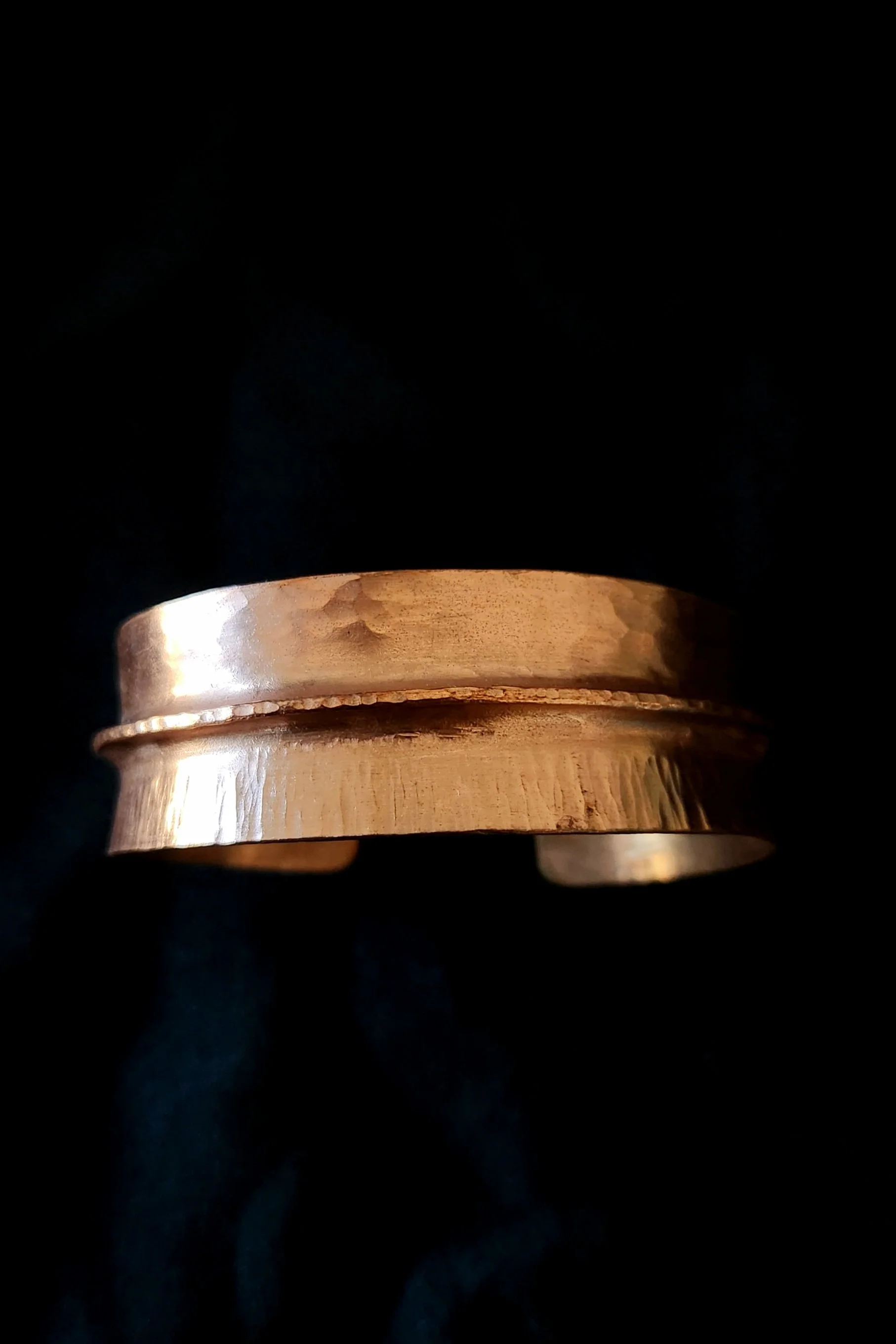 handmade copper cuff