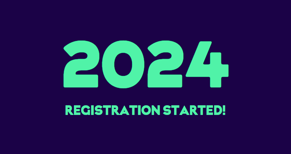 Registration for next years event is open