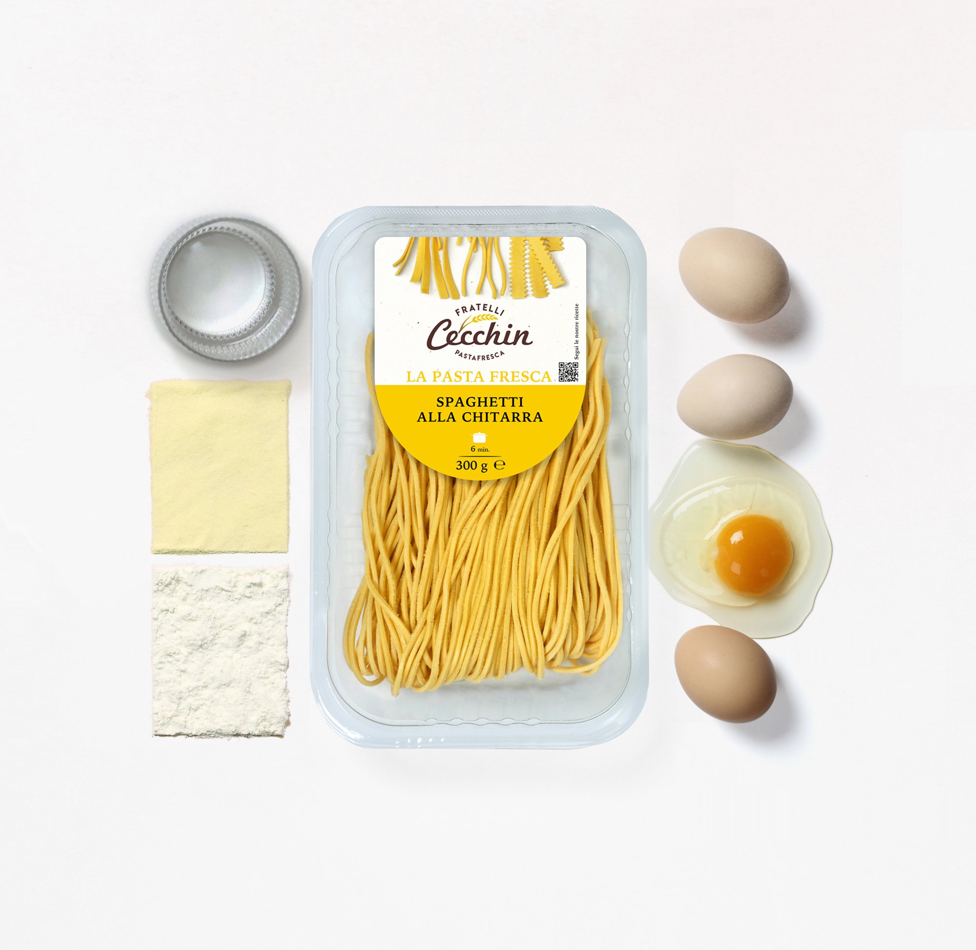 pasta fresca spaghetti chitarra — Laboratorio Alimentare Cecchin