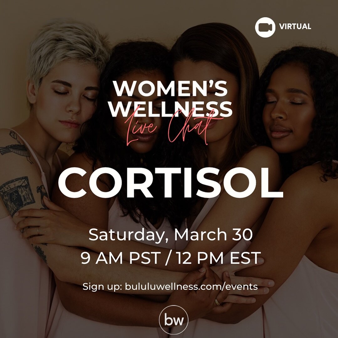 Virtual Workshop : Cortisol 💥

😮&zwj;💨what is it? How does it impact you if you are a #bossgirl, entrepreneur, hustler, mom, wife&hellip; Daily strategies to manage it and more!

Saturday March 30
12 PM EDT / 9 AM PDT
$ Free
👉🏽Register at bululu