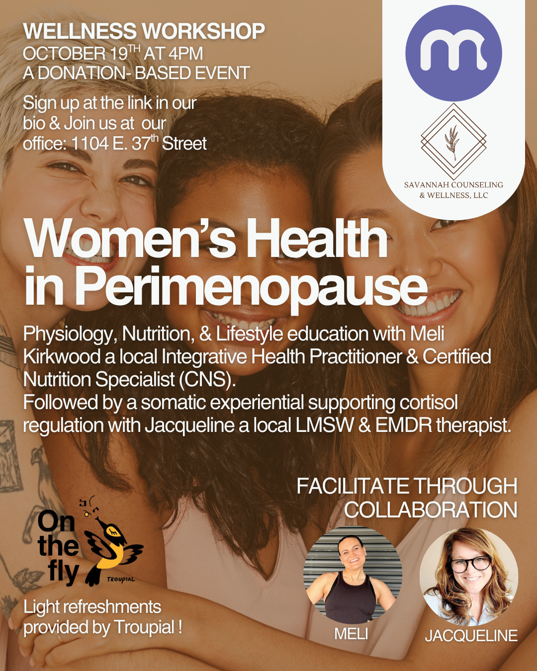 Savannah, GA: Women’s Health in Perimenopause