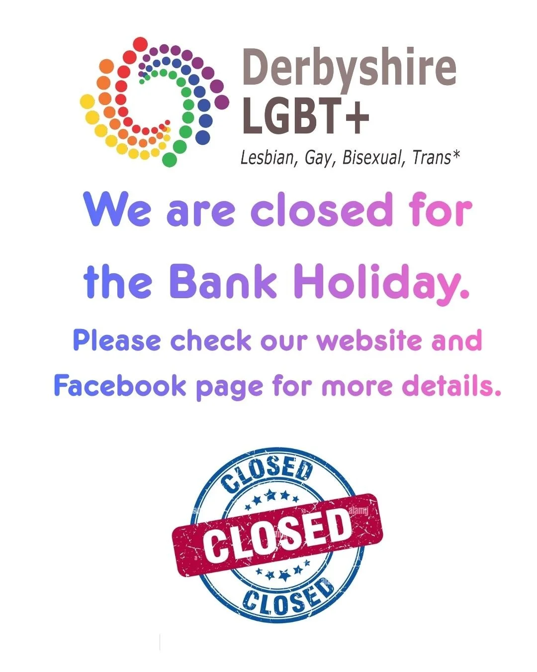 D+ CENTRES ARE CLOSED