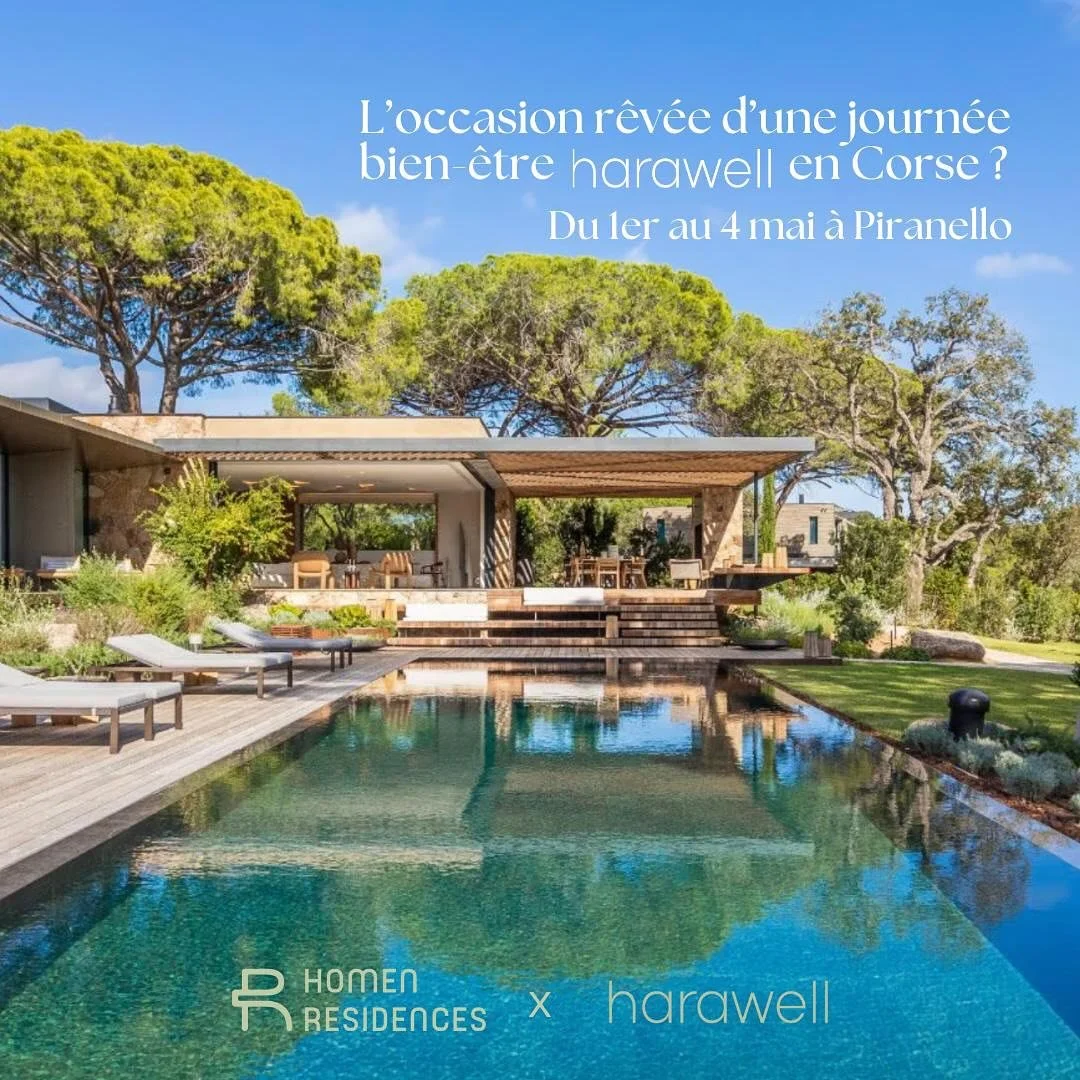 🌿 Vous serez en Corse pour le week-end du 1er mai ?
C’est l’occasion rêvée de vivre une ou plusieurs journées exceptionnelles pour recharger vos batteries et restaurer votre énergie positive, grâce &agra