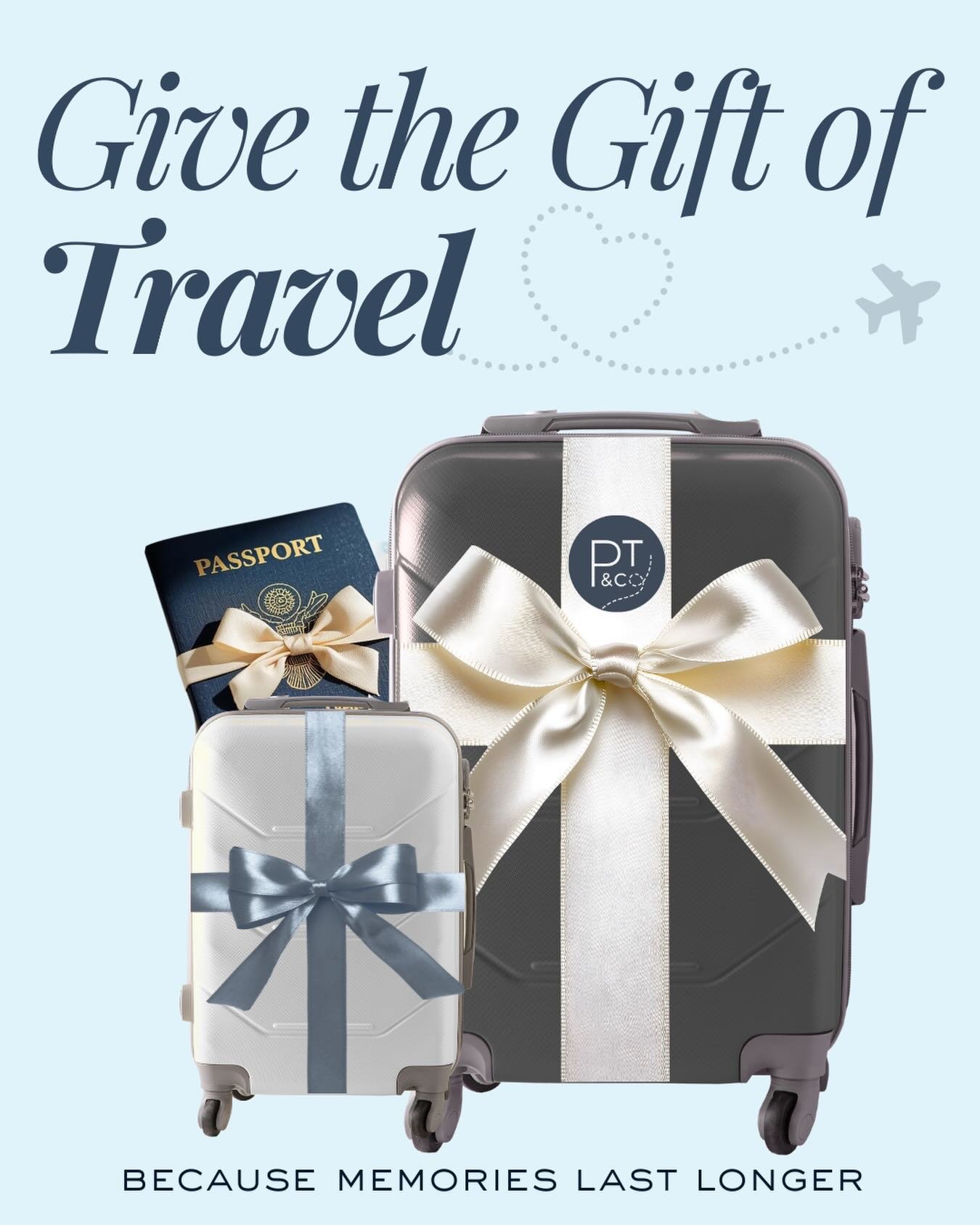 When you&rsquo;ve exhausted your search for the perfect Hanukkah or Christmas gift, consider this: memories last longer.

Sharing the joy of travel means giving experiences, connection, and moments that live on well beyond the holidays.

Message us t