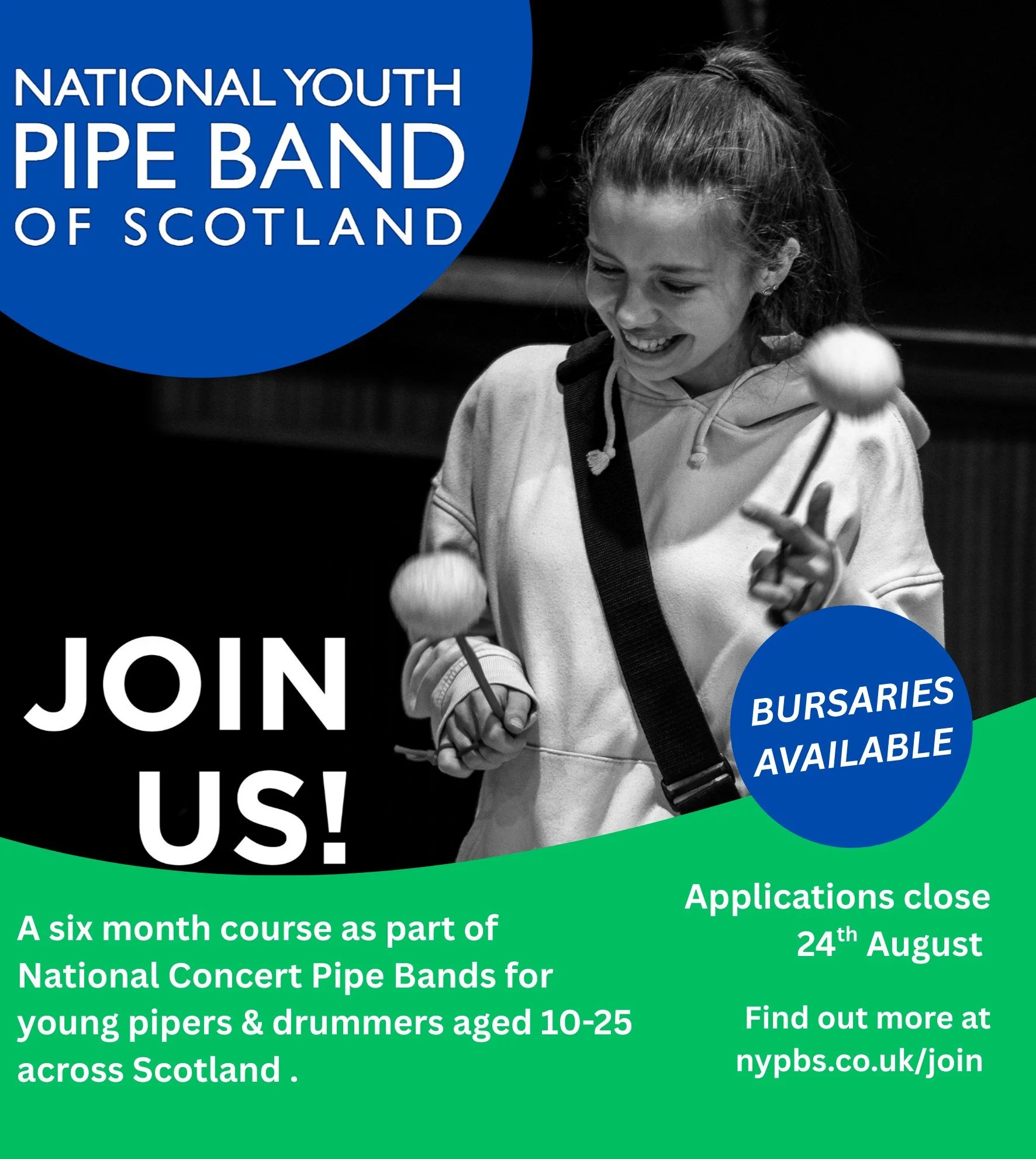 We're currently taking applications for this year's NYPBS programme. Have a look through our page to see what's on offer. Applications and auditions are completely free! Link in our bio.