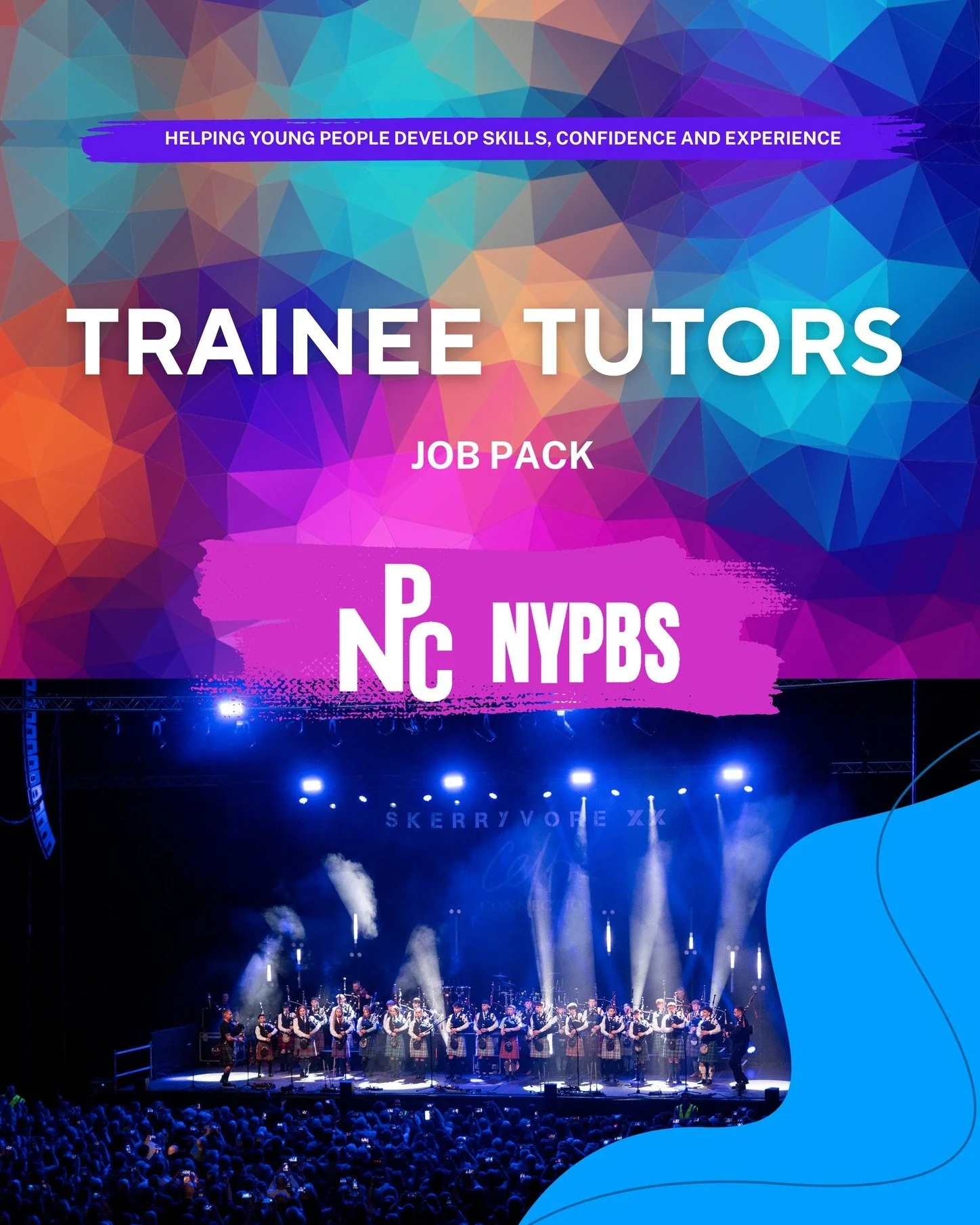 🎓 NYPBS Trainee Tutor Programme Applications Now Open

We are now welcoming applications for the NYPBS Trainee Tutor Programme, a paid training and development opportunity for emerging piping and drumming tutors.

Over the past five years, more than