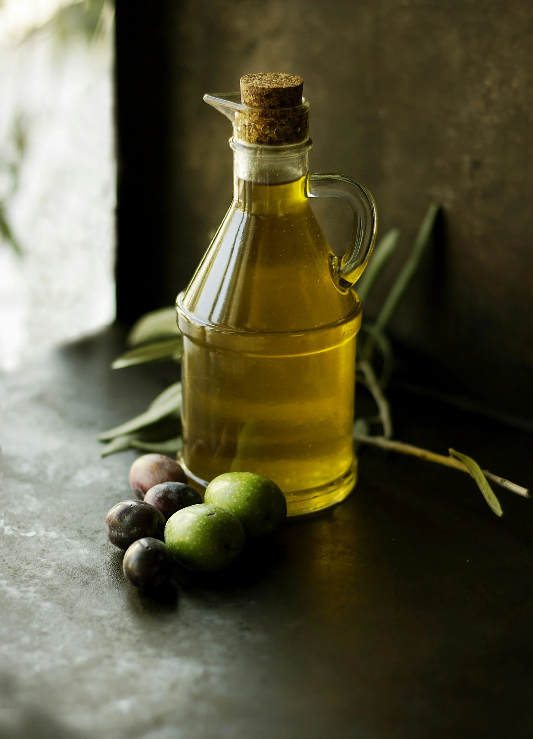 olive oil bottle