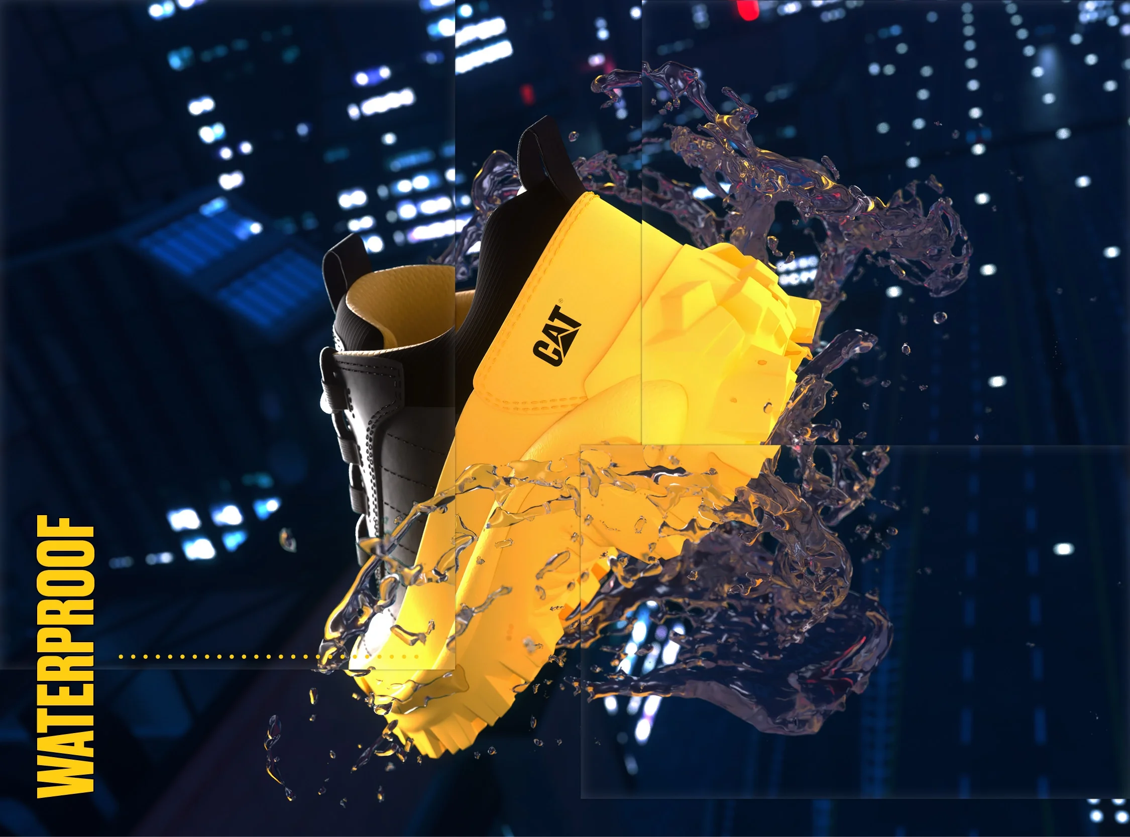 CAT, CGI, 3D, Footwear, Motion Graphics