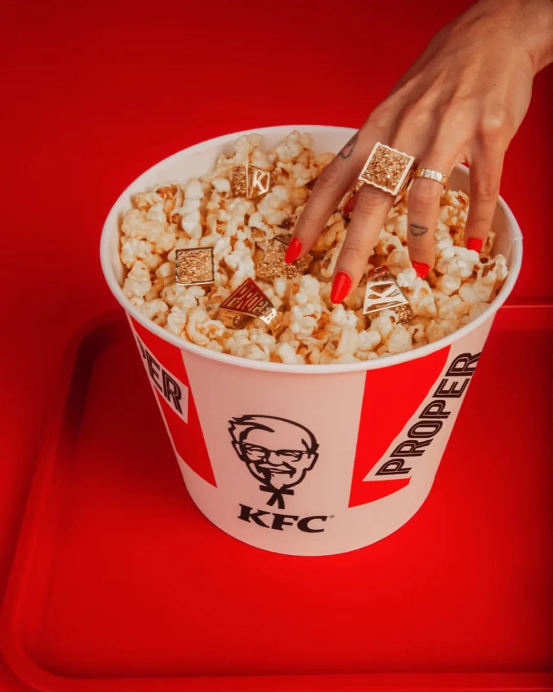 KFC, Motion Graphics, 3D, CGI, Jewellery