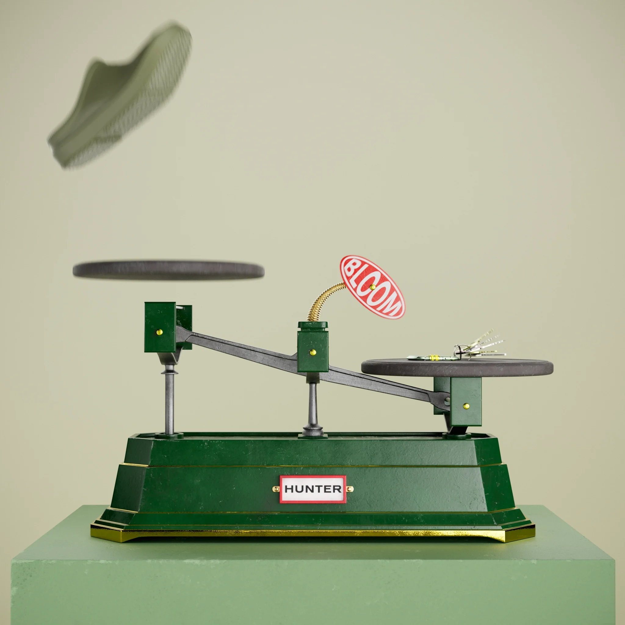 Hunter Boots, CG, 3D, Motion Graphics, Footwear
