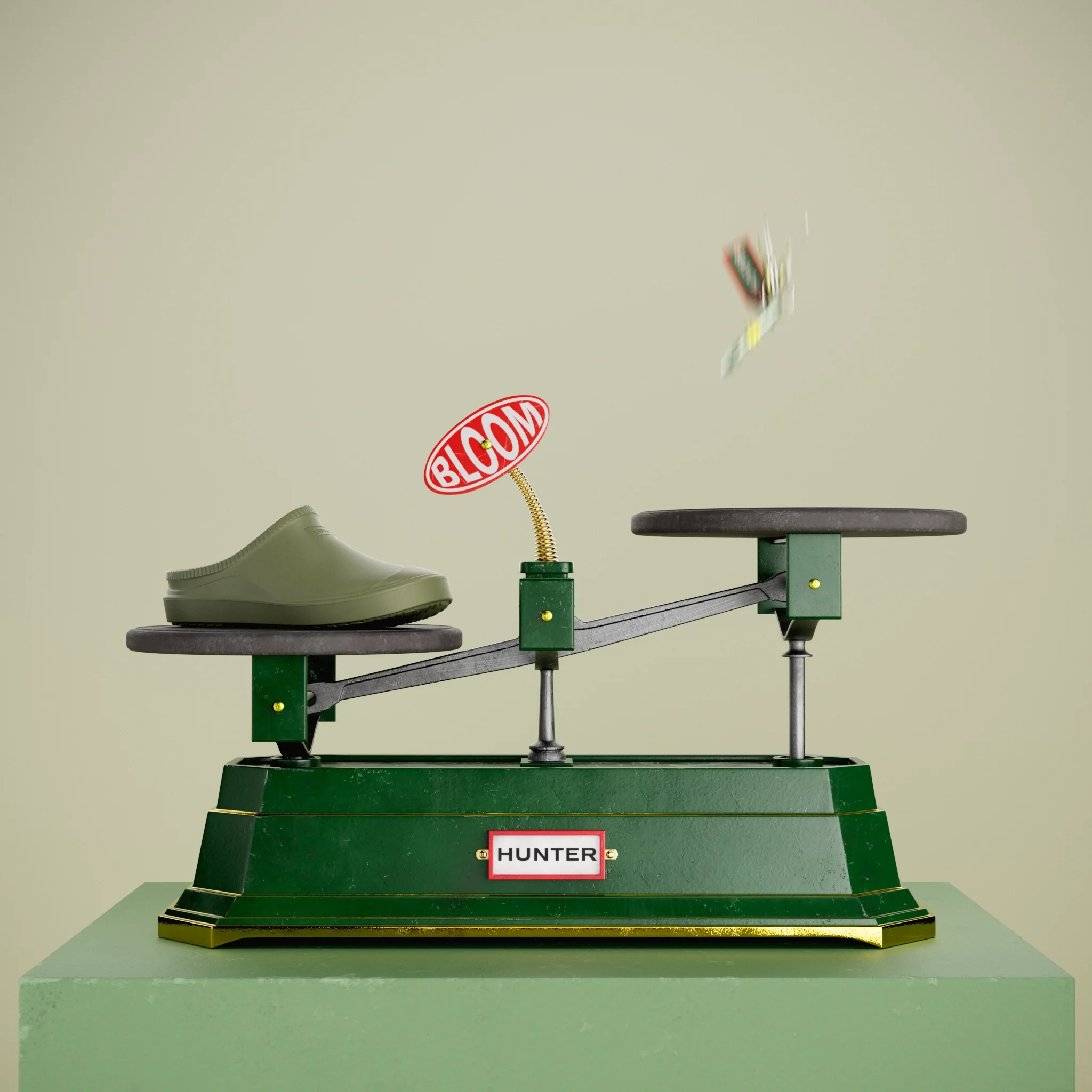 Hunter Boots, CG, 3D, Motion Graphics, Footwear