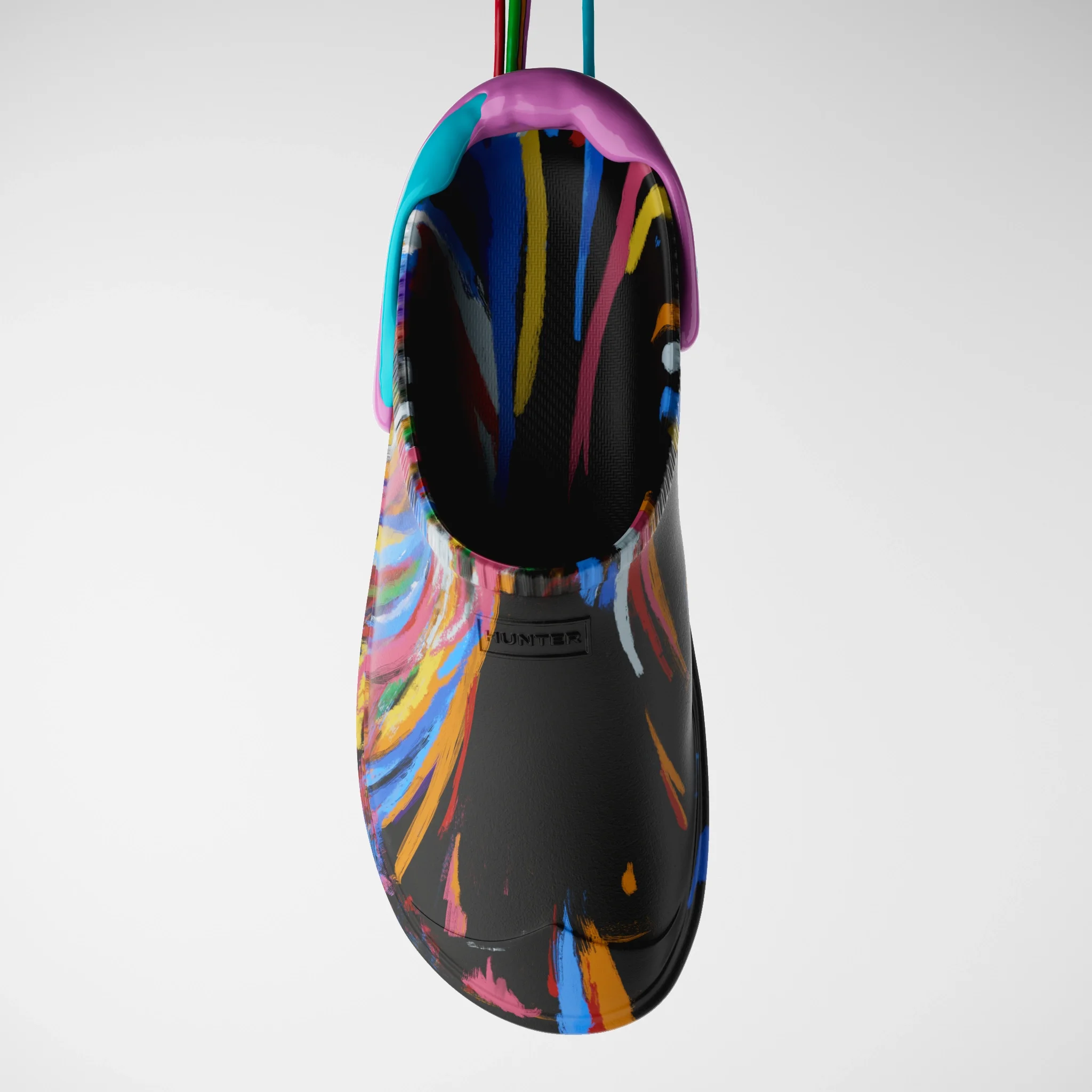 Hunter Boots, Pride, CG, 3D, Motion Graphics, Footwear