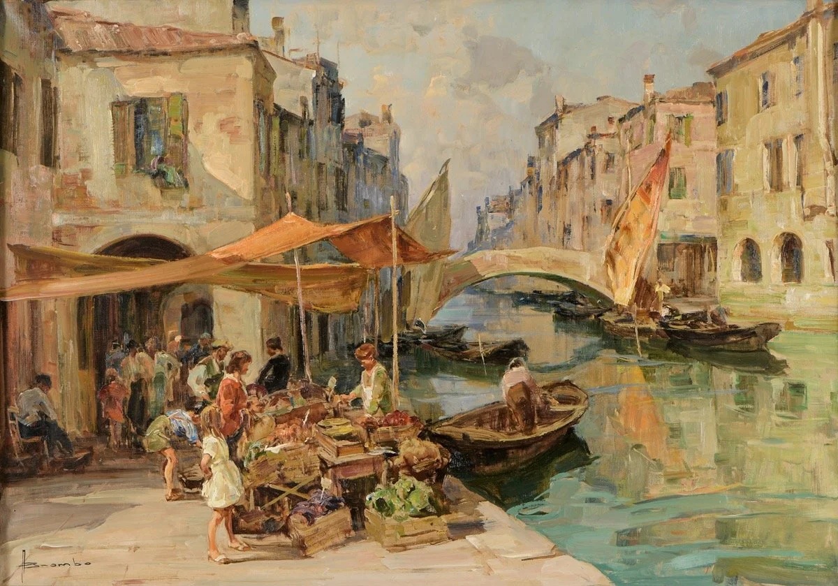 ANGELO BROMBO ( Chioggia 1893 -Venezia 1962 )