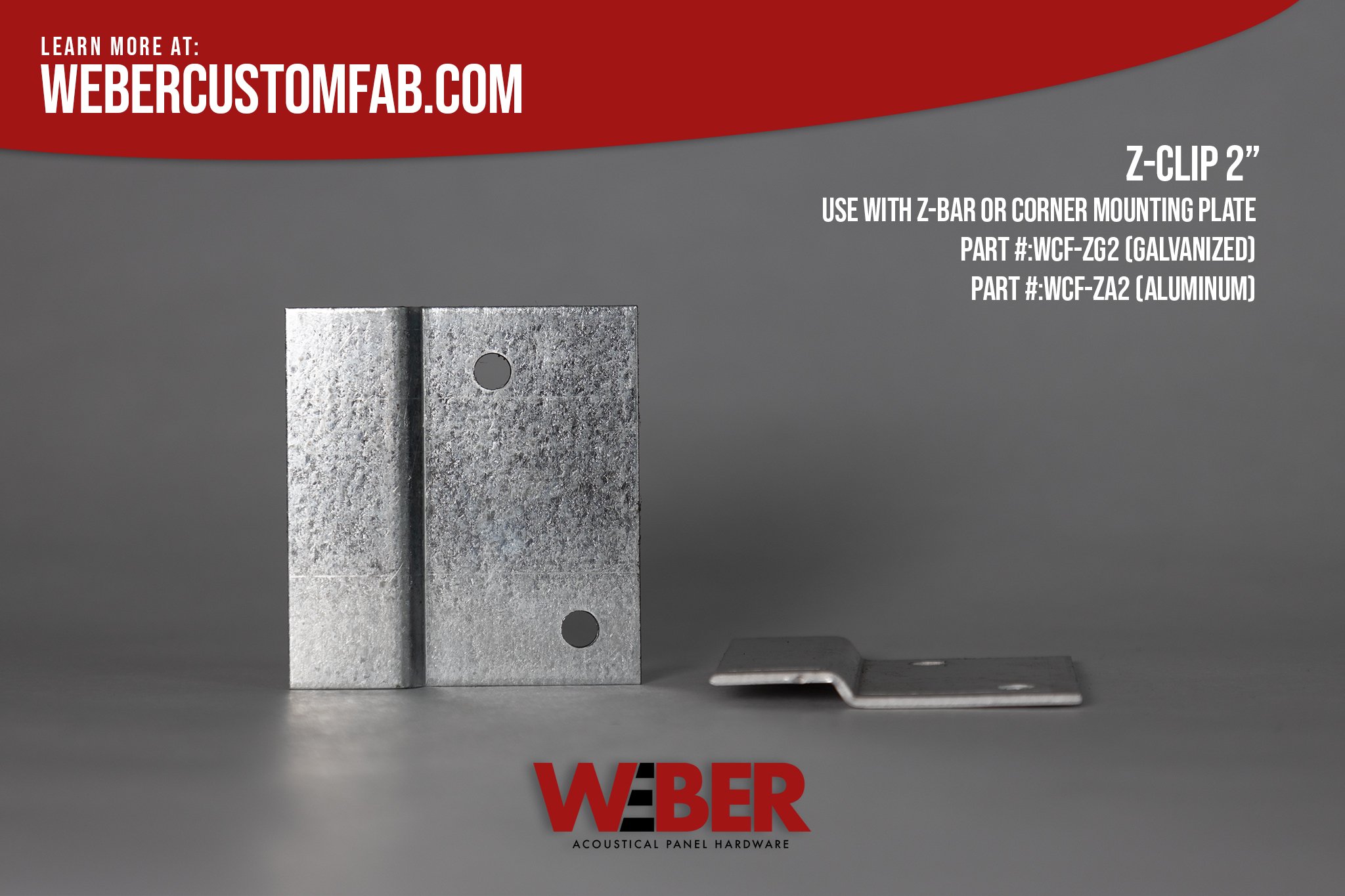 Acoustical Panel Hardware — er Custom Fab Bruce, Wisconsin