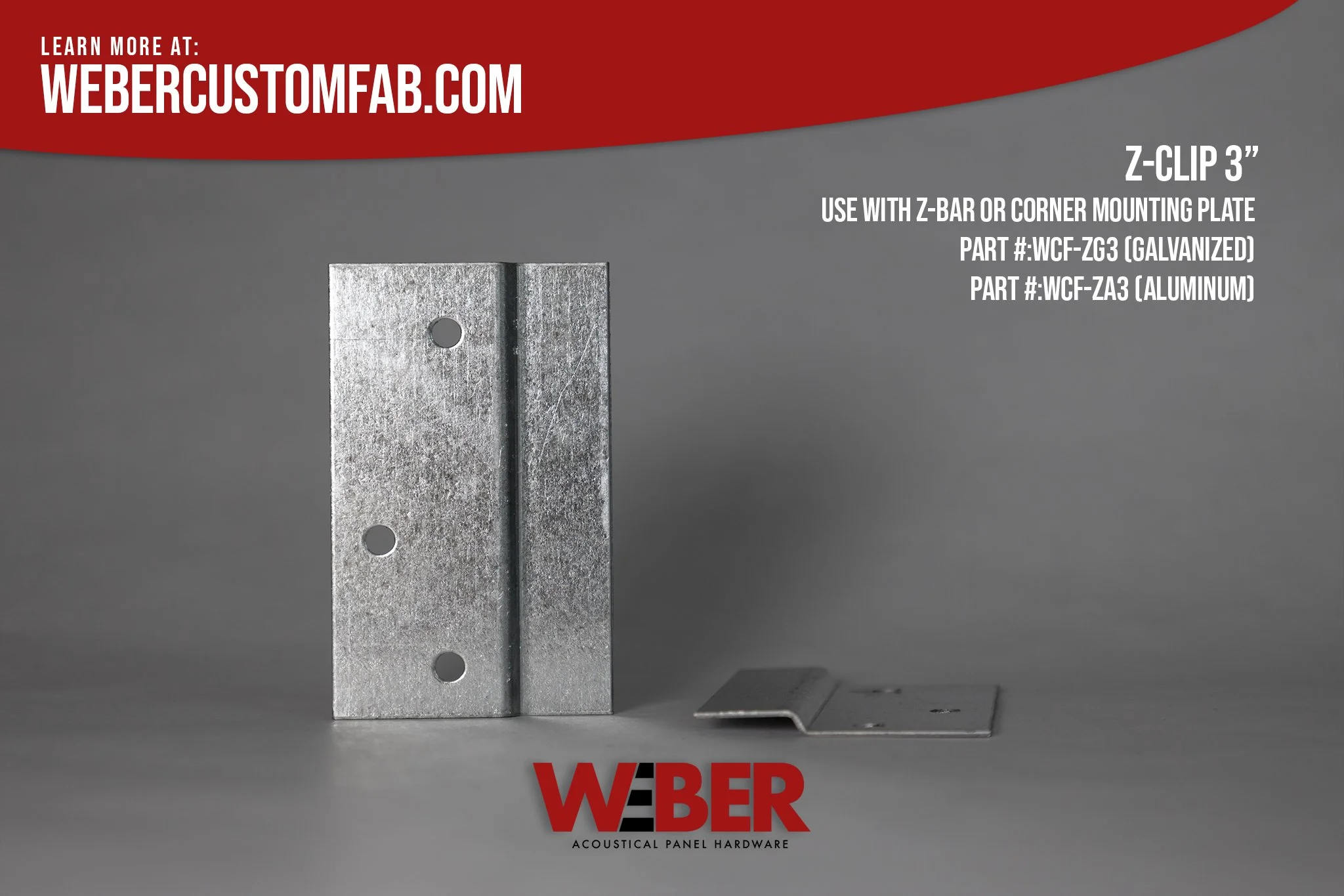 Acoustical Panel Hardware — er Custom Fab Bruce, Wisconsin