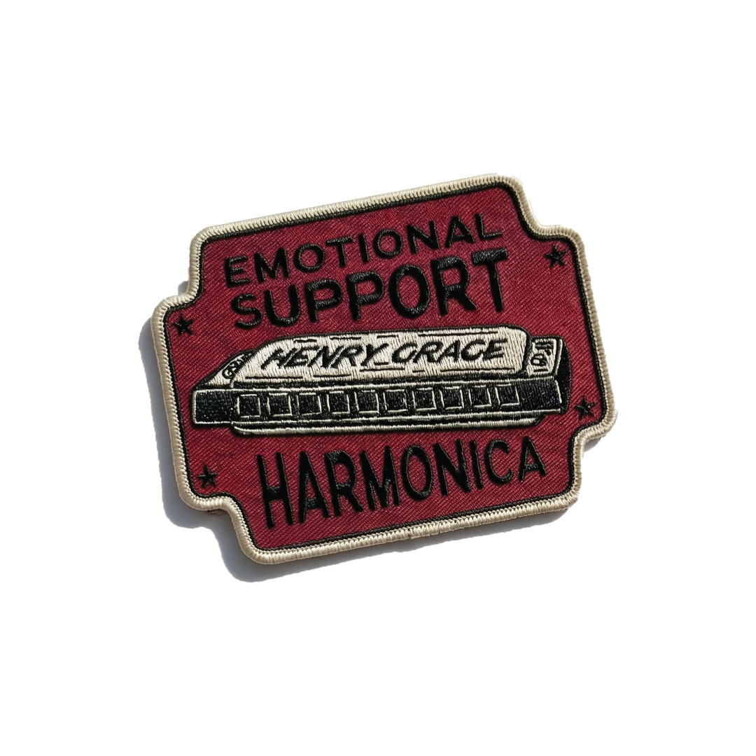 Emotional Support Harmonica Patch