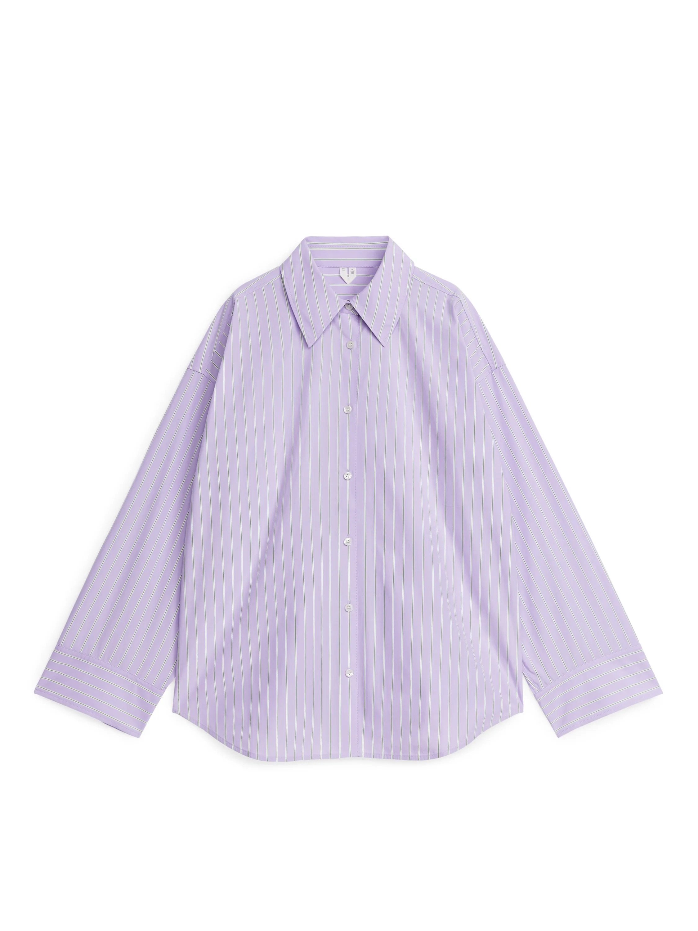 Lilac Striped Shirt