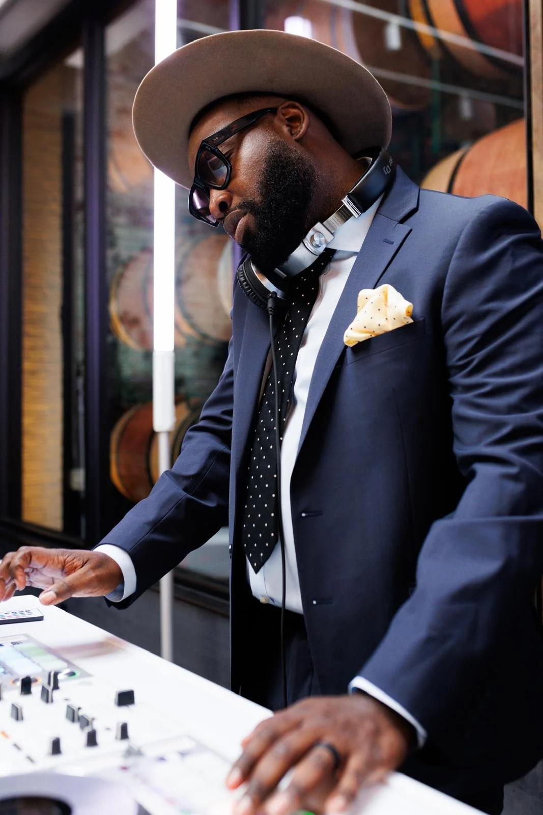 “NYC Wedding DJ & MC DJ Jon Blak delivering professional DJ services in New York for weddings, corporate events, and sports events.”