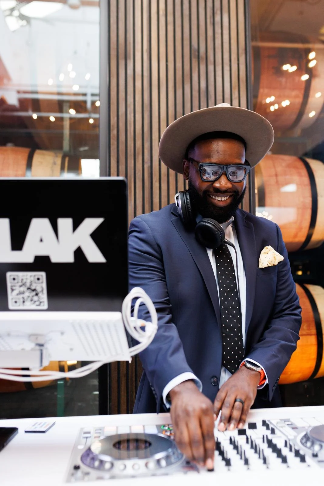 “NYC Wedding DJ & MC DJ Jon Blak delivering professional DJ services in New York for weddings, corporate events, and sports events.”