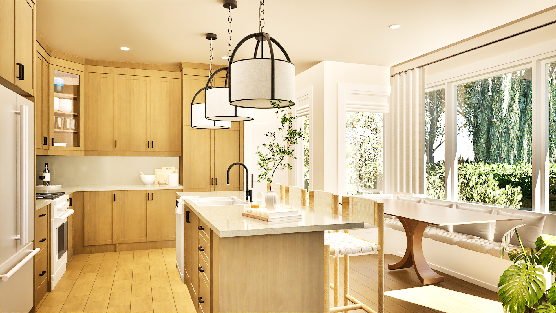 Homestead - Kitchen - Interior design concept 4B